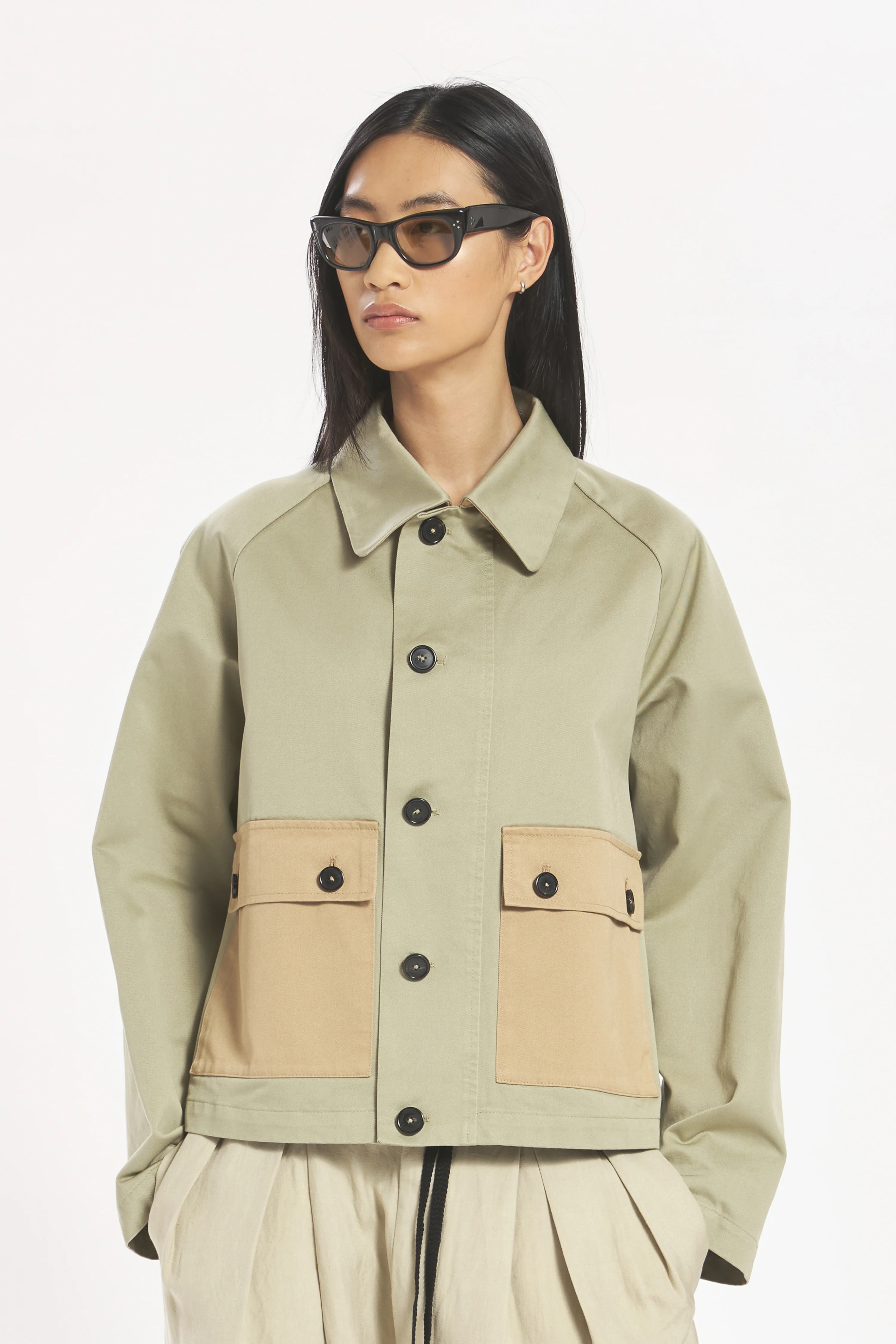 Coat Aria Varotto patchwork - Image 4