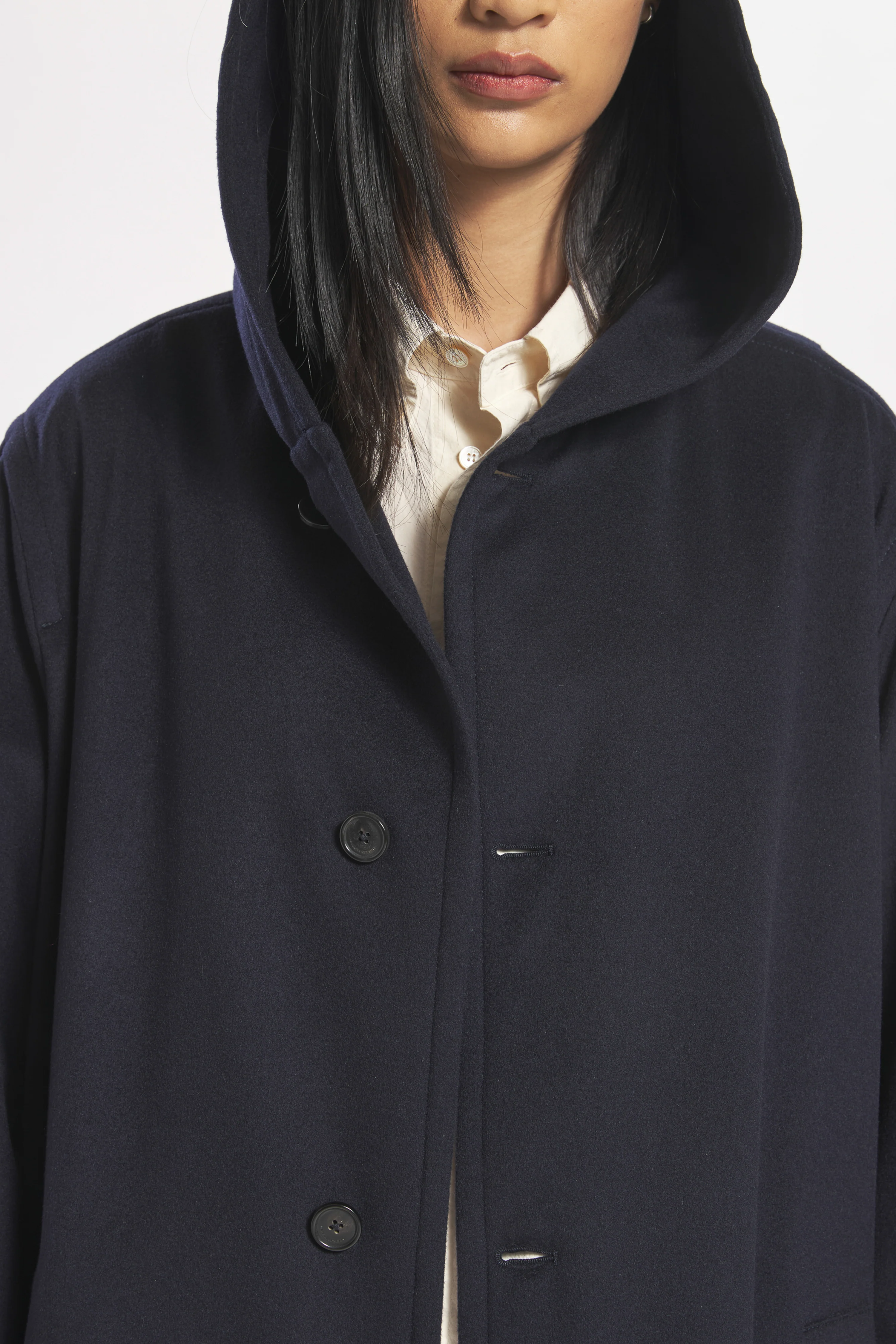 Coat Barnaba Cachemire Navy - Image 5