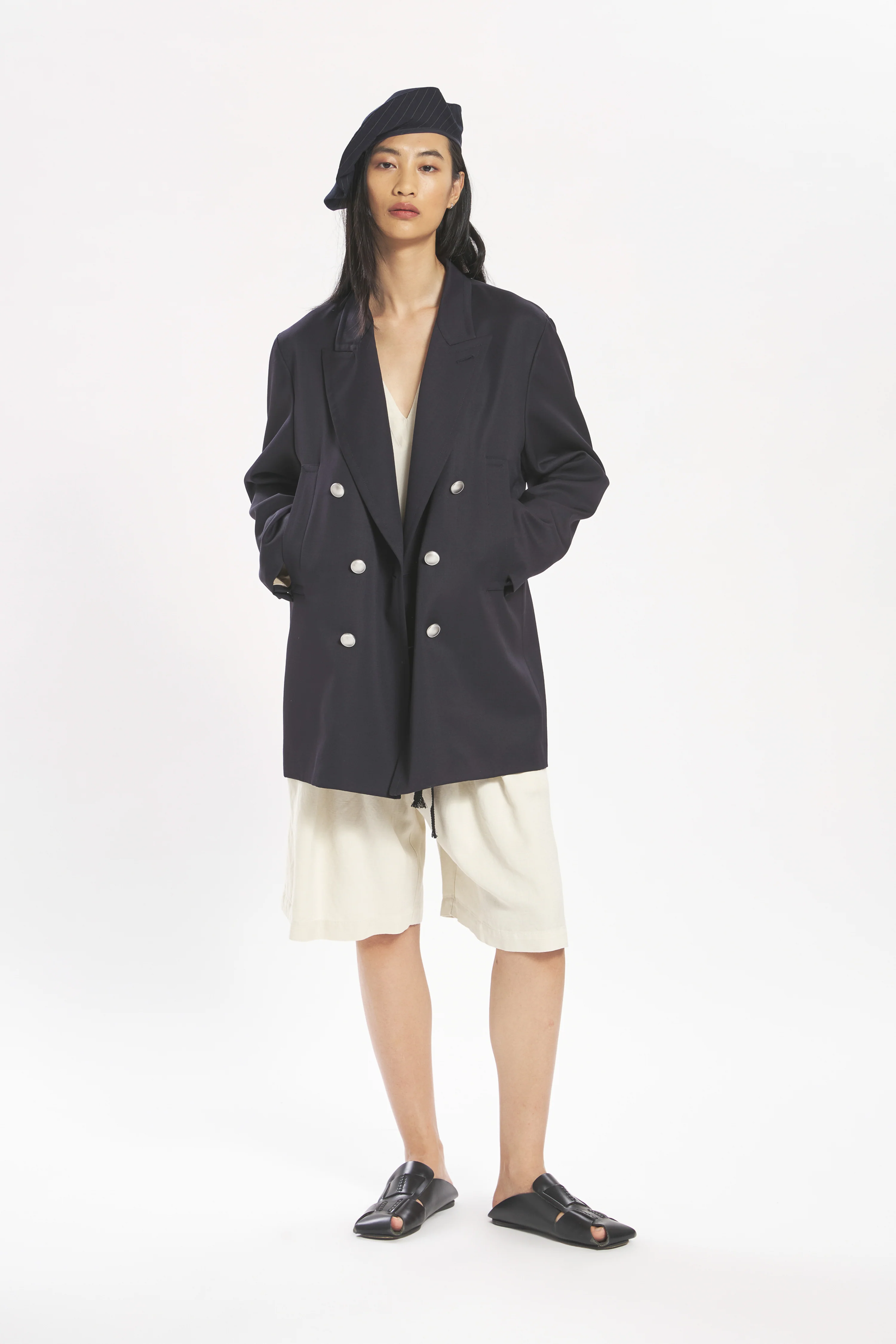 Coat Ettore Semper Navy - Image 4