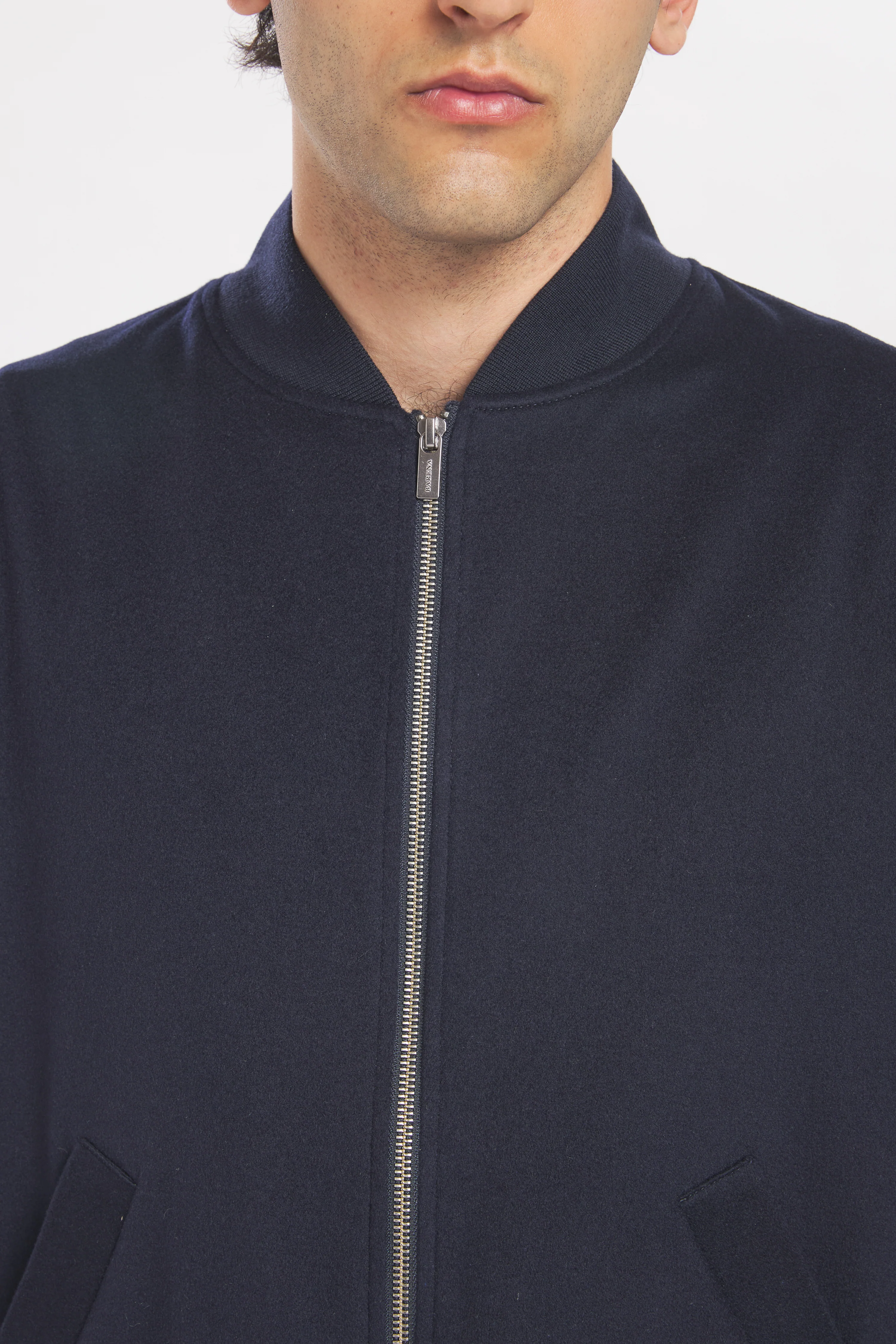 Coat Gabier Cachemire Navy - Image 6