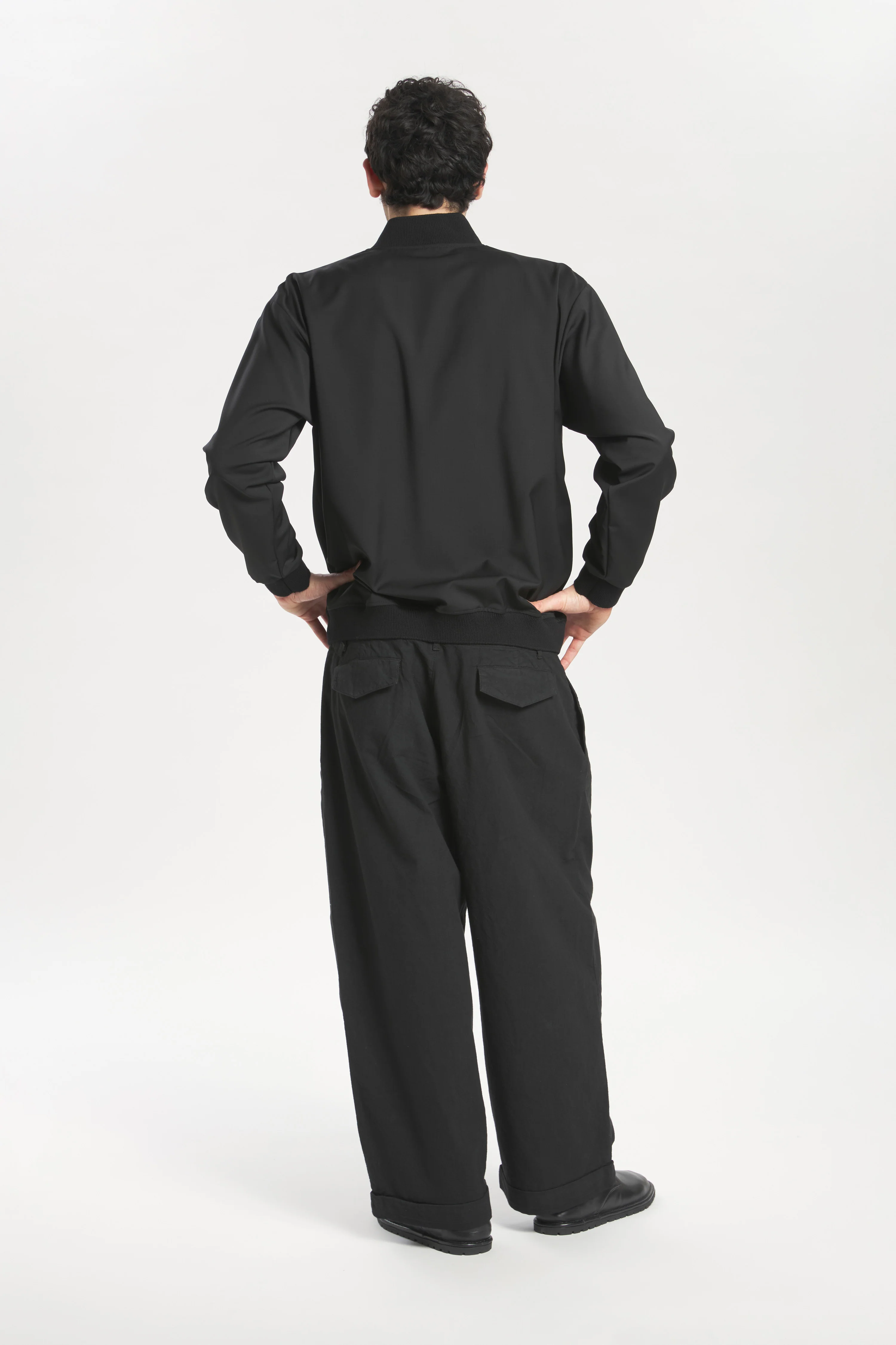 Coat  Gabier Tropical Nero - Image 4