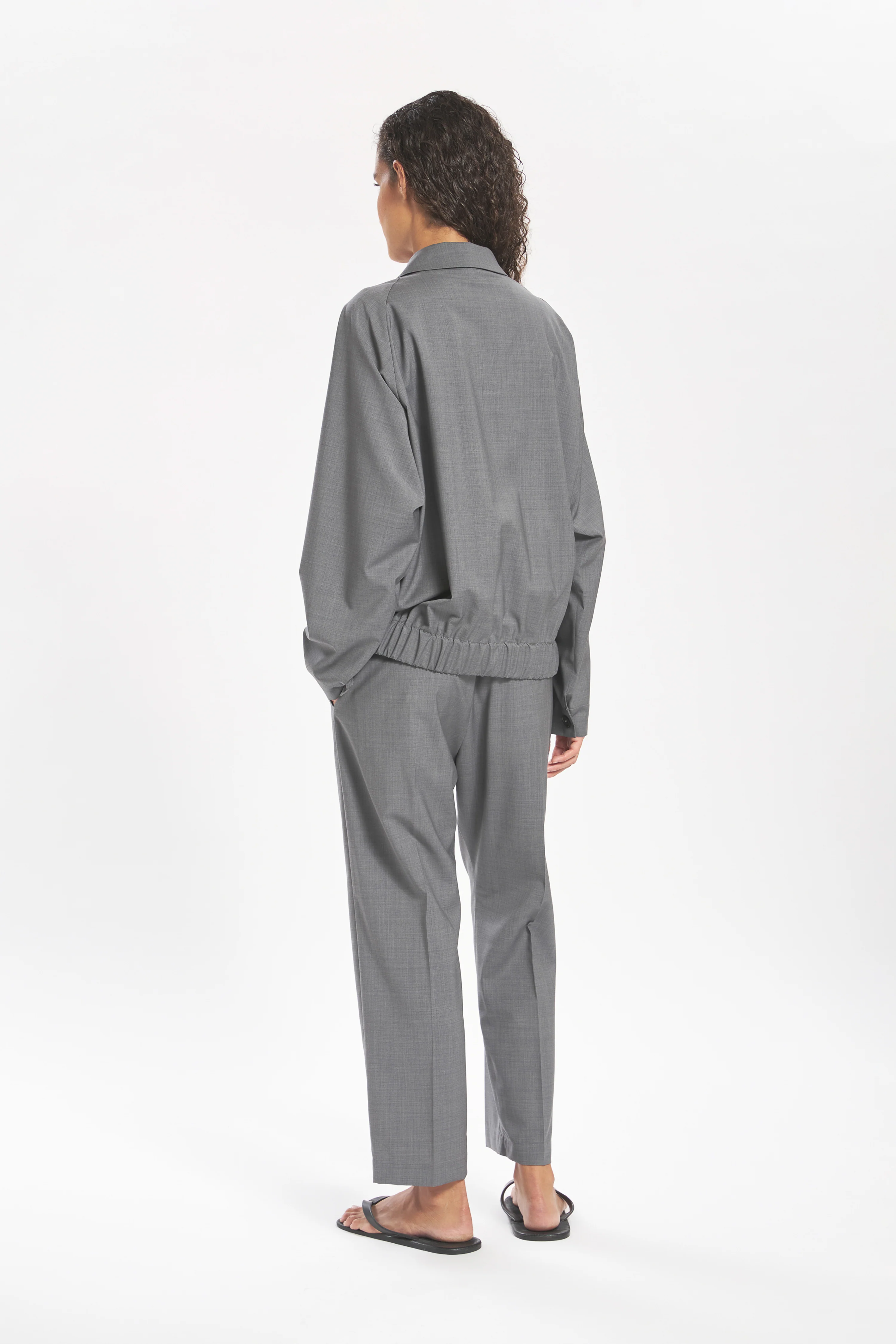 Coat Giona Tropical Grigio - Image 4