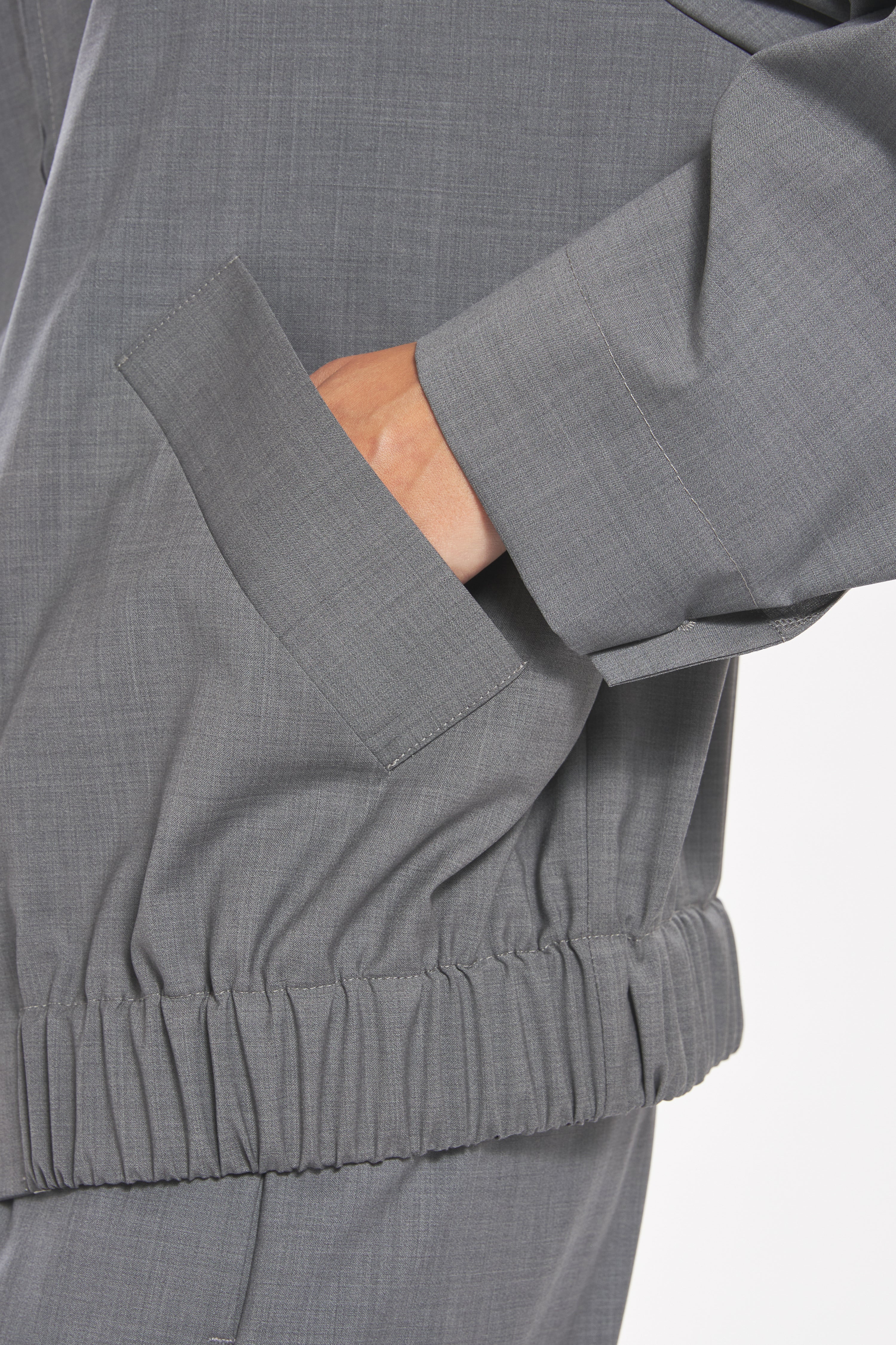 Coat Giona Tropical Grigio - Image 5