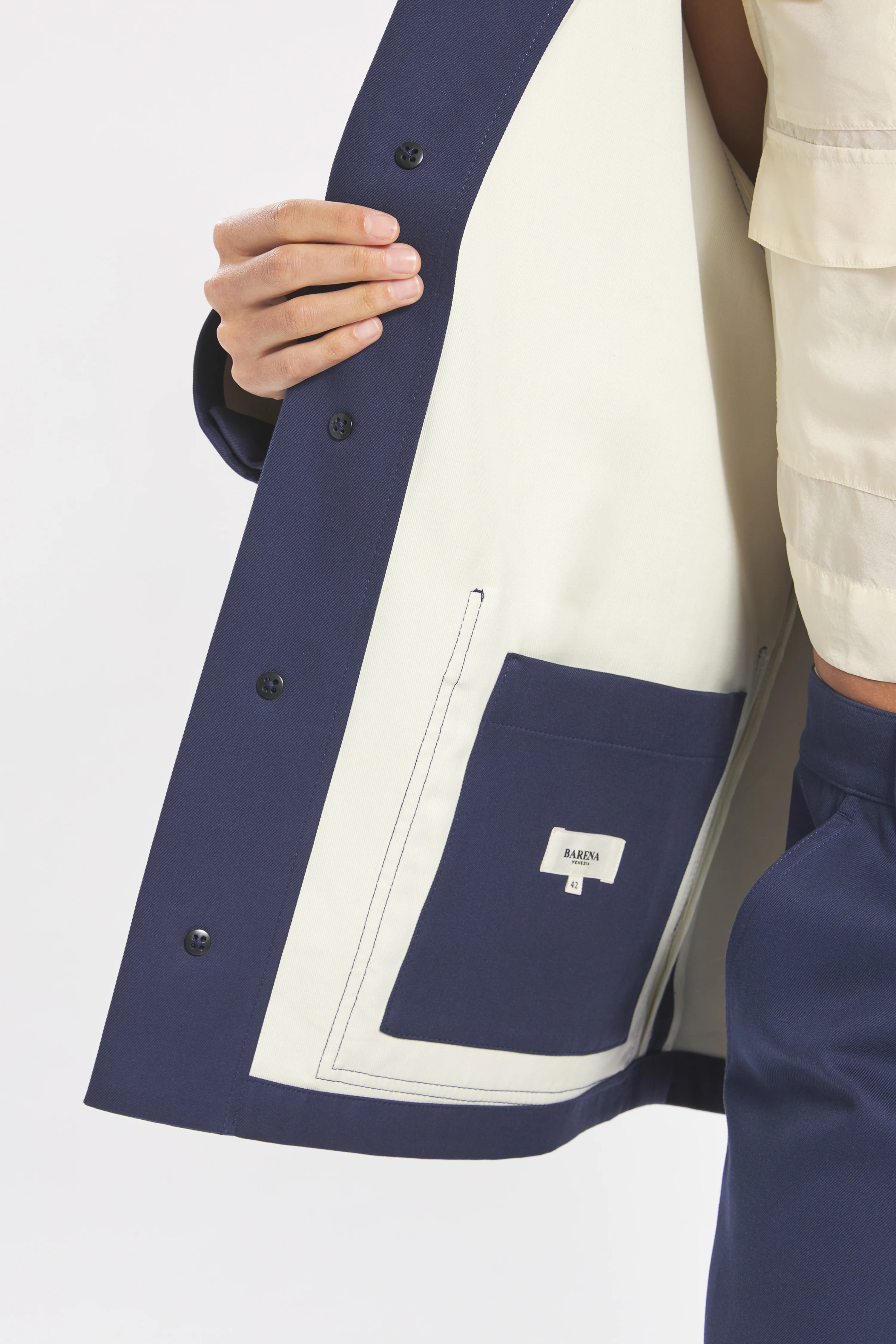 Coat Maia Duo Navy - Image 6