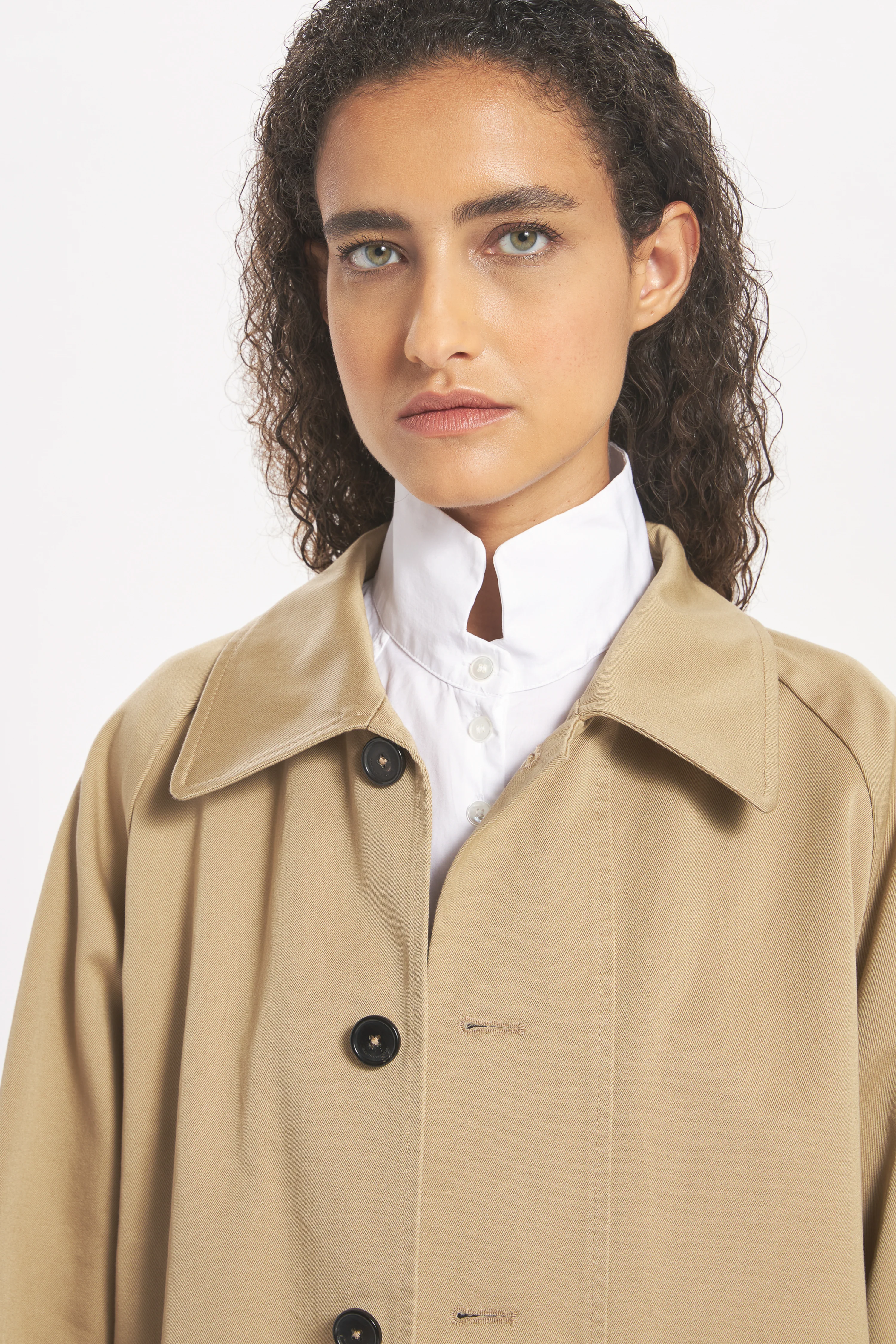 Coat Osvaldo Varotto Khaki - Image 4