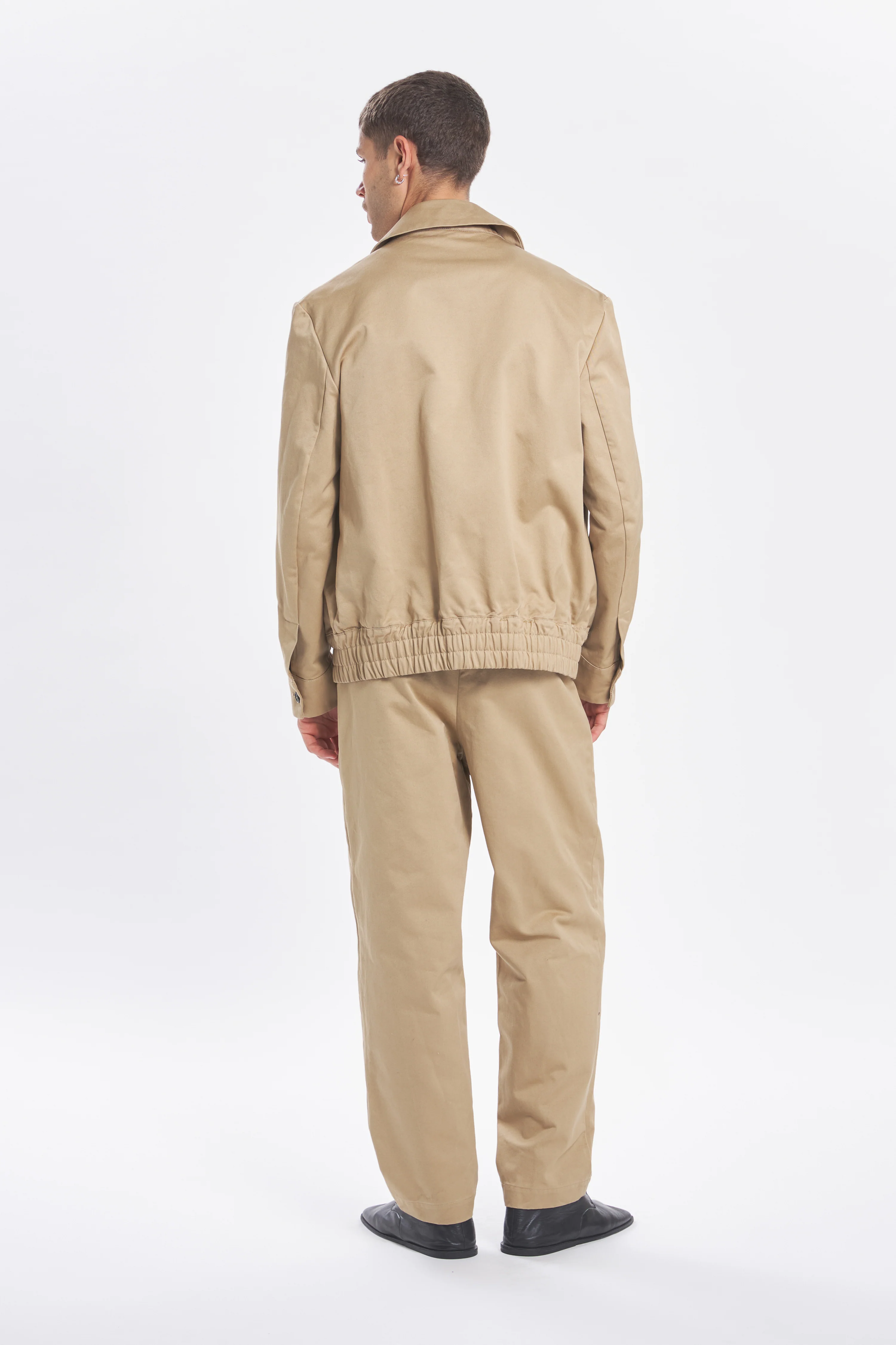 Coat Tibio Varotto Khaki - Image 3