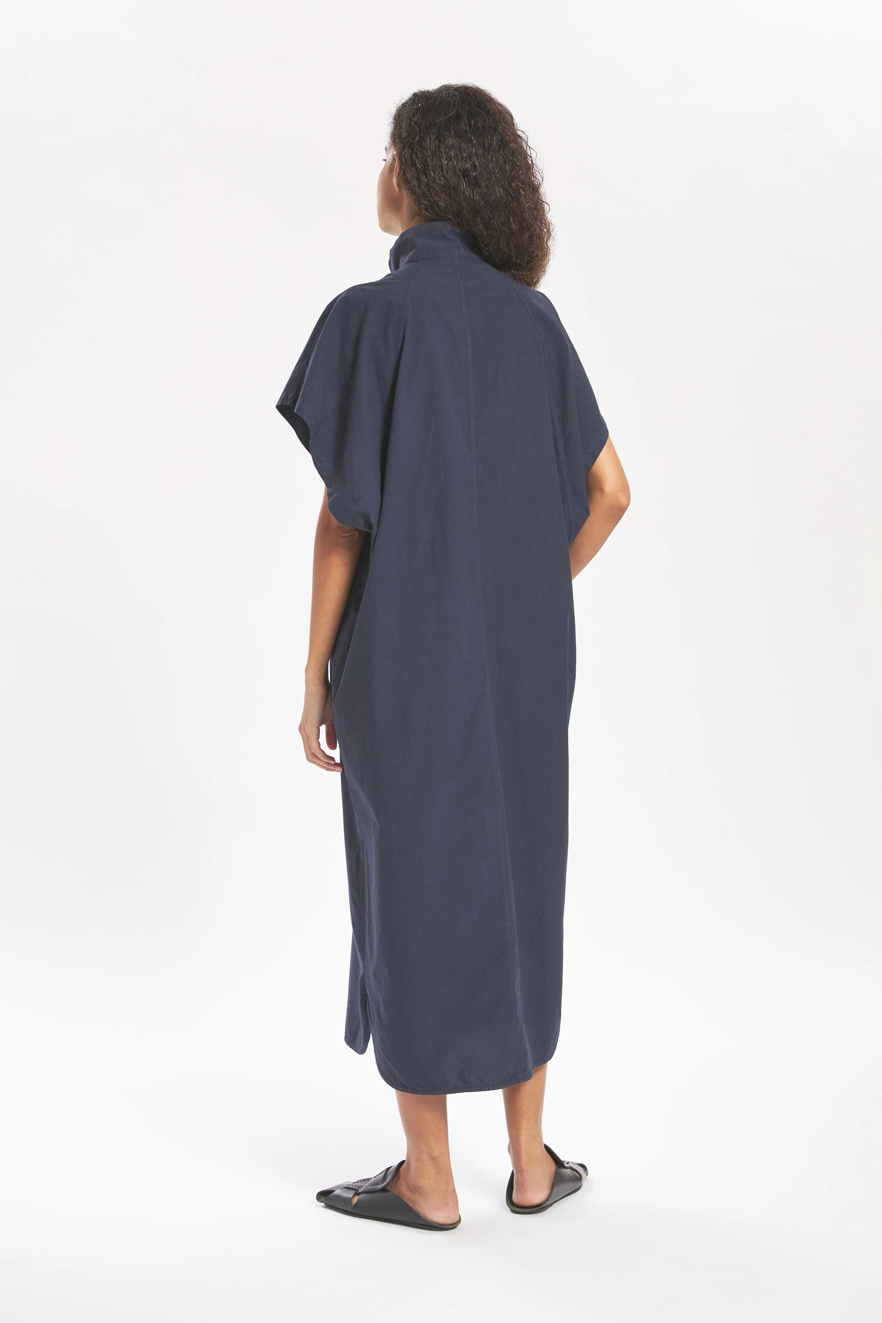 Dress Serafina Tendon Navy - Image 4