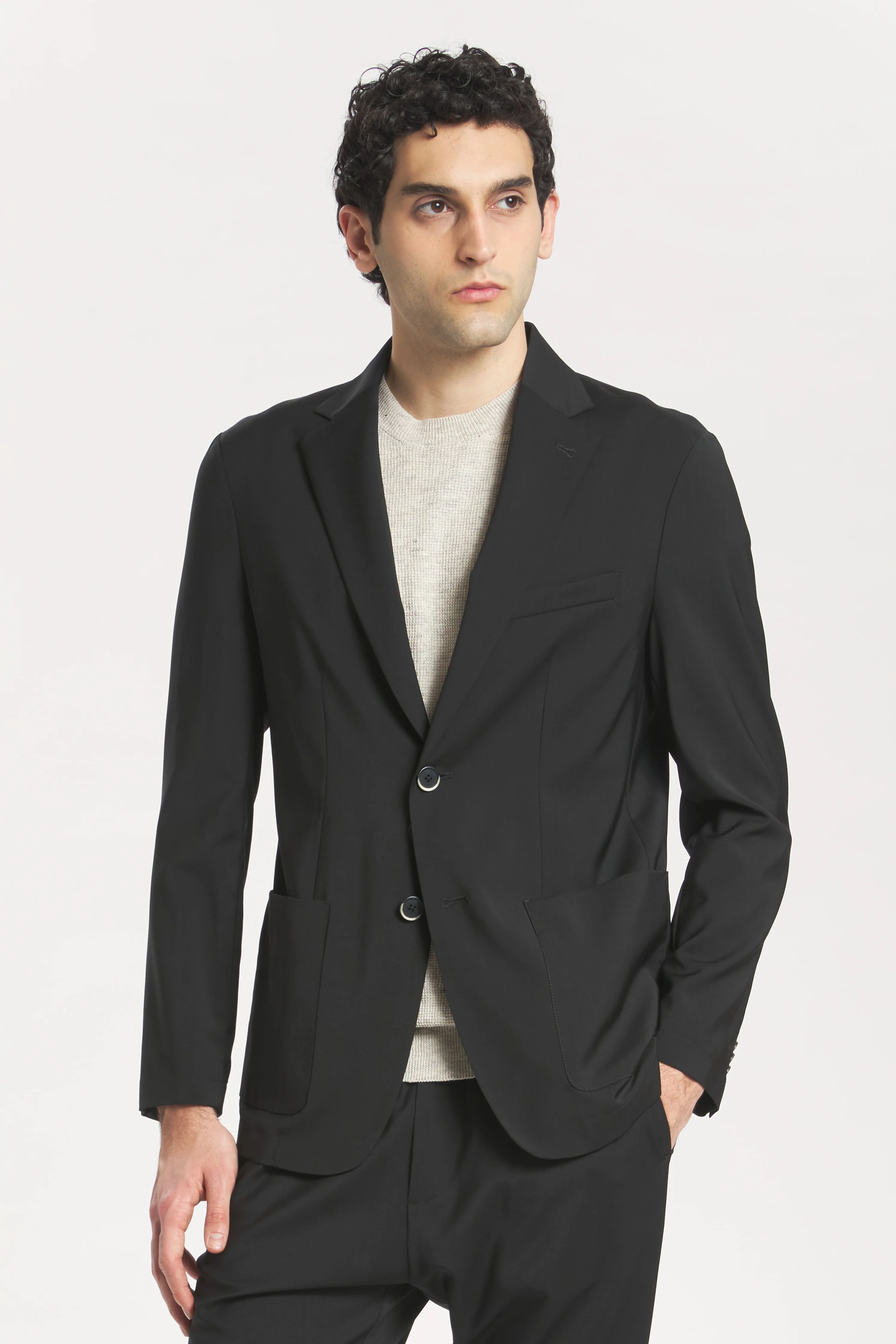 Jacket Borgo Tropical Nero - Image 2