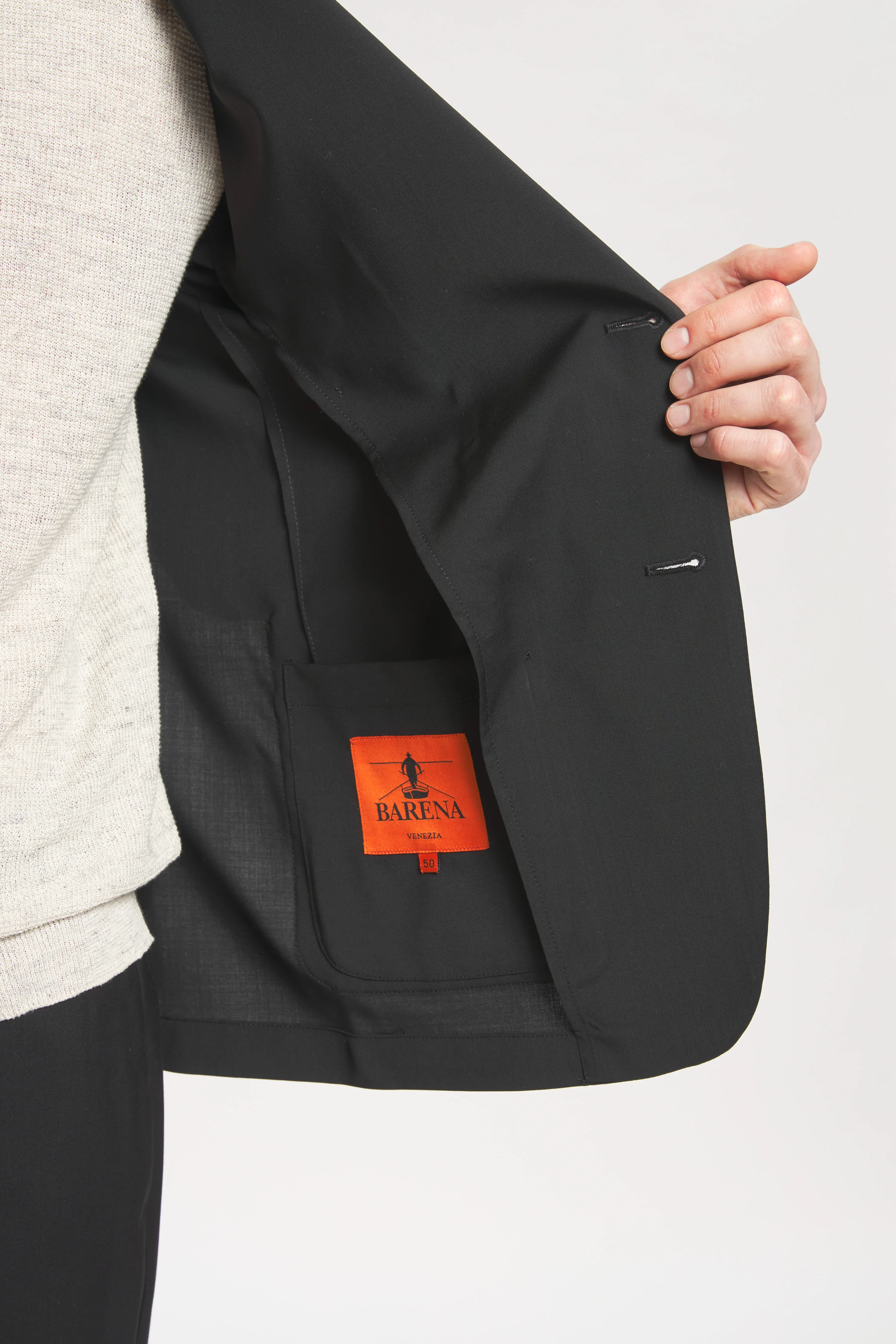 Jacket Borgo Tropical Nero - Image 5