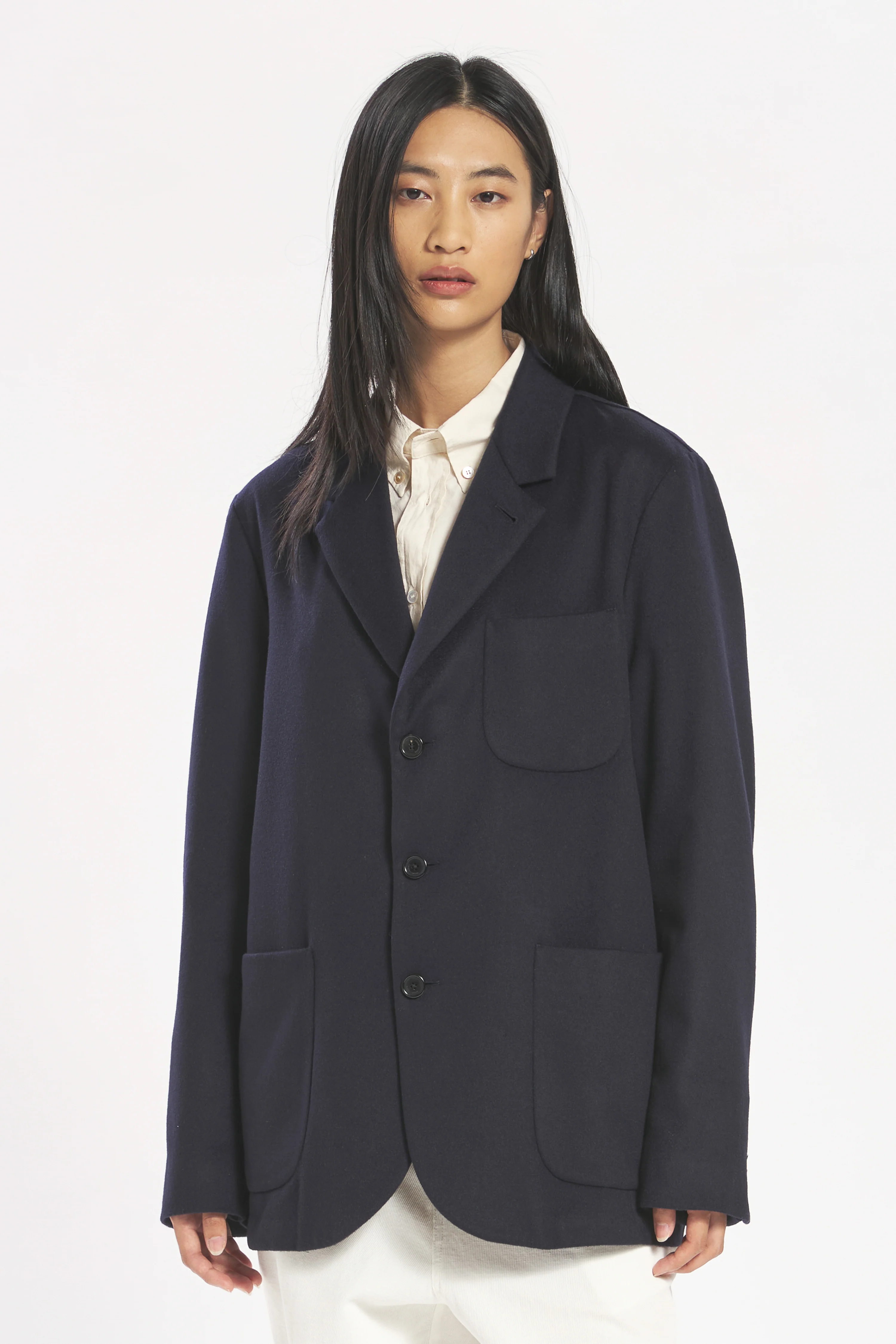 Jacket Silvano Cachemire Navy - Image 3