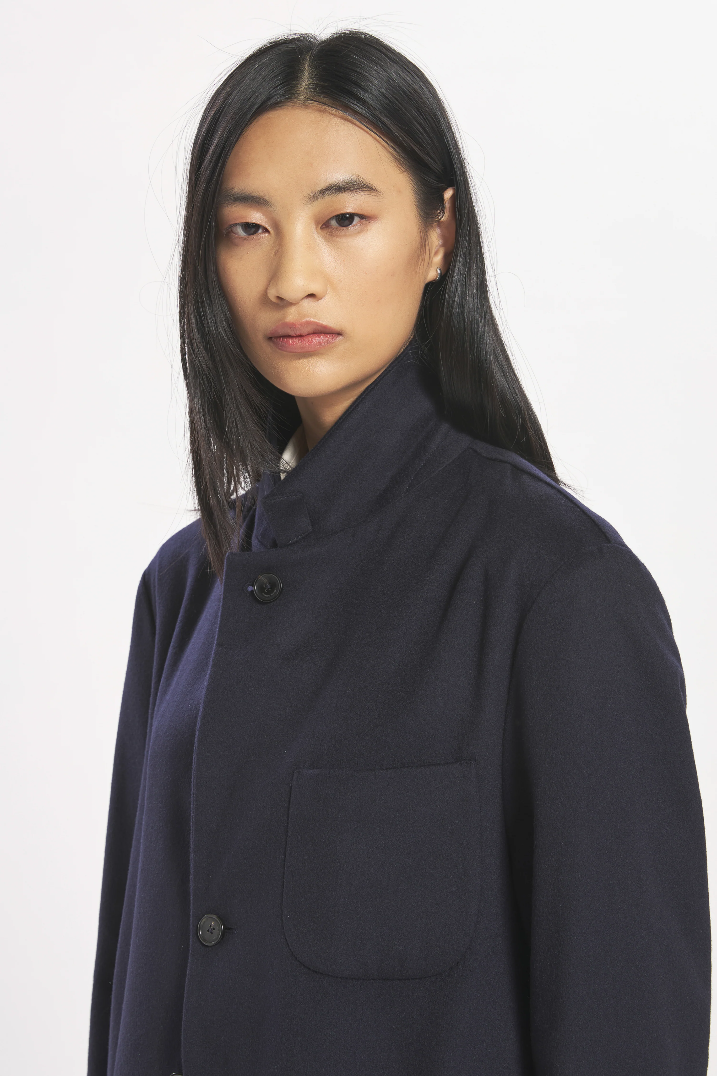 Jacket Silvano Cachemire Navy - Image 4