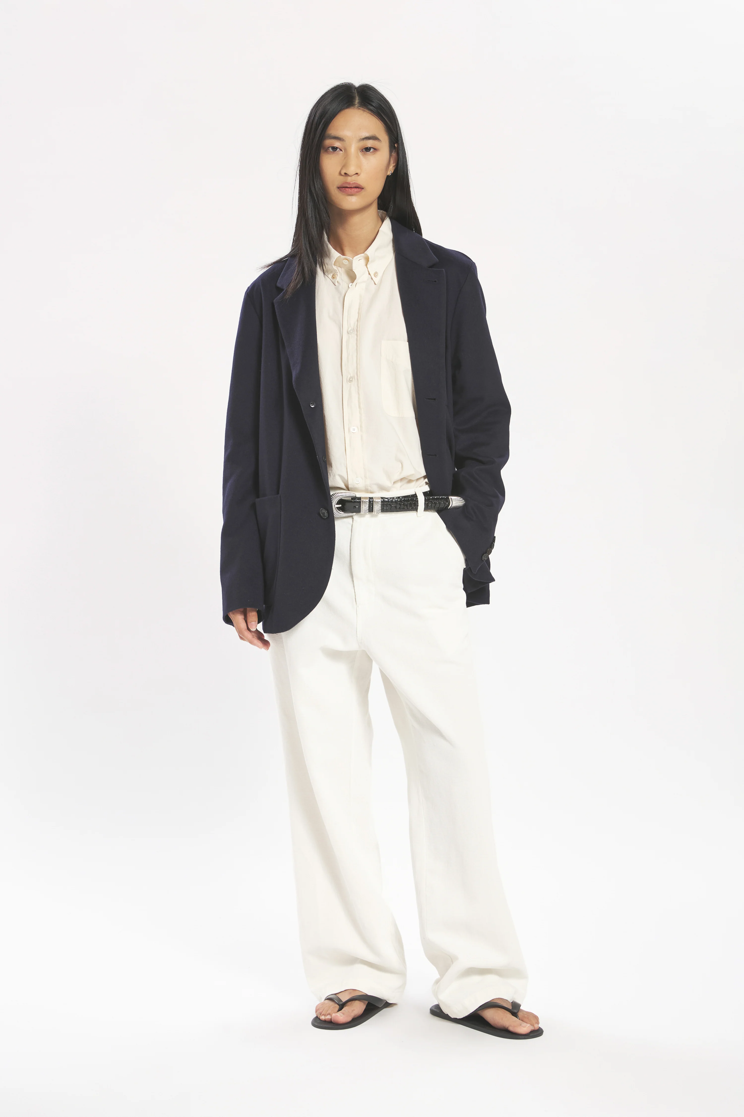 Jacket Silvano Cachemire Navy - Image 5
