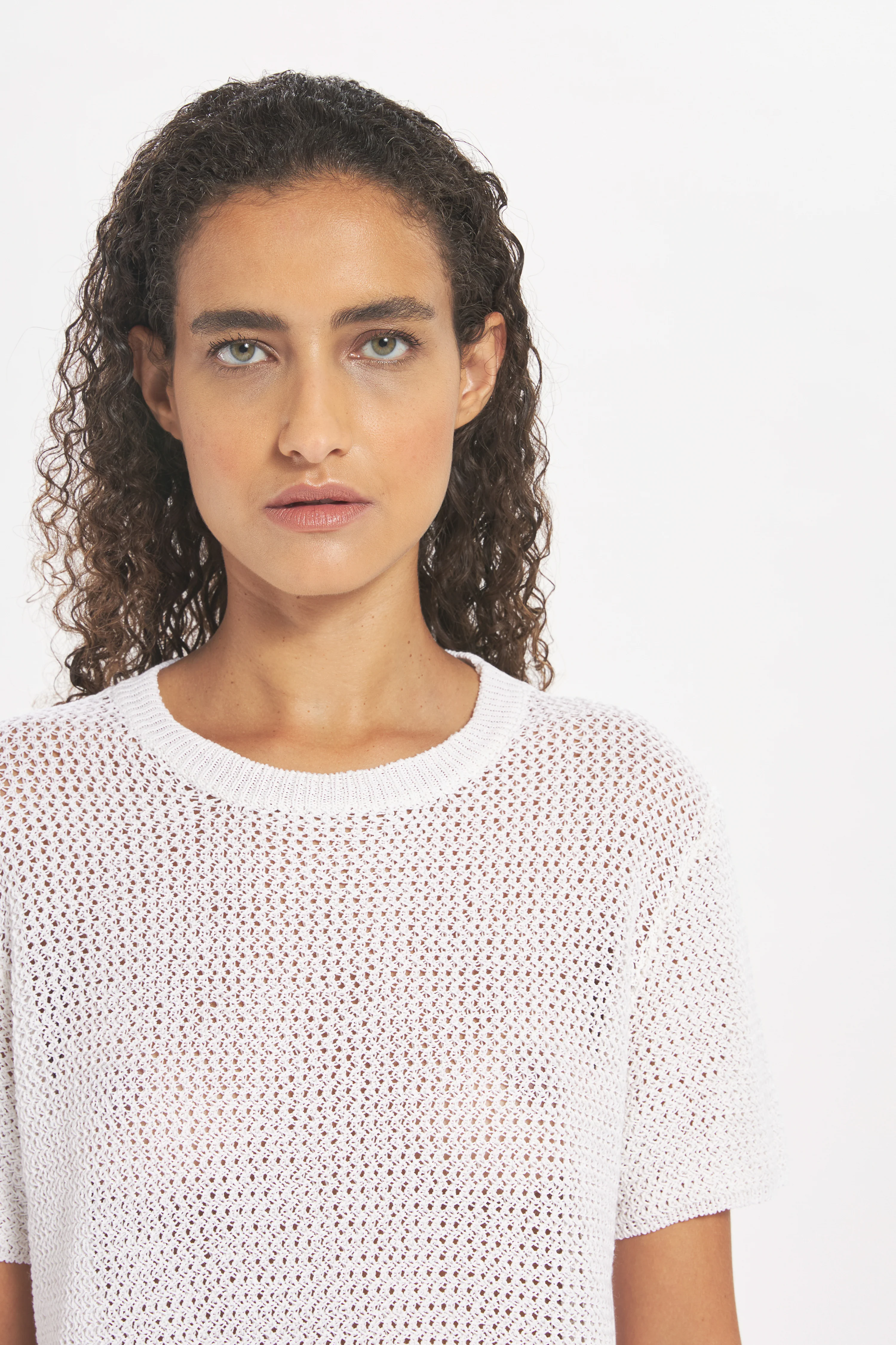 Knitwear Renè Aura Bianco - Image 4