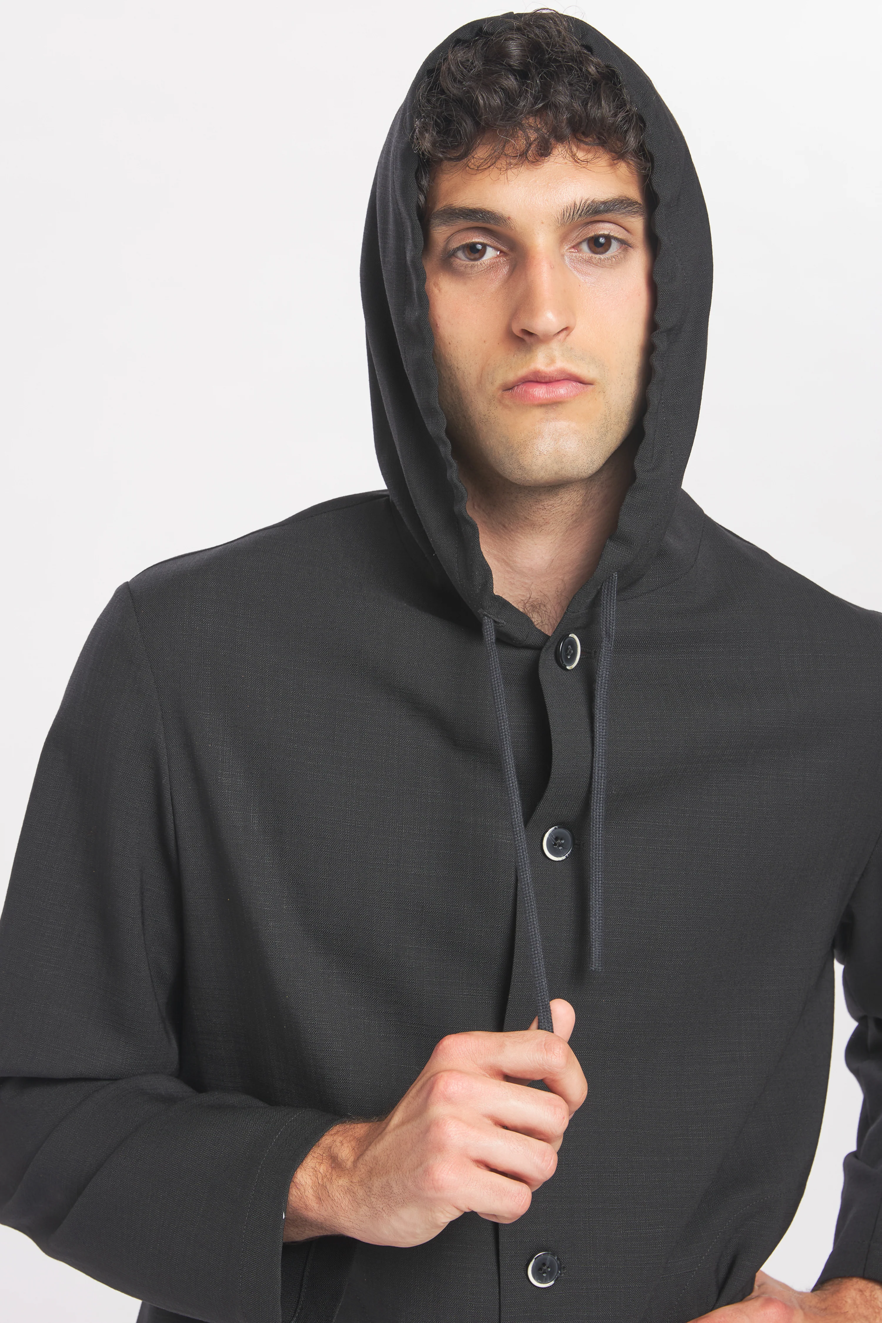 Overshirt Caroman Grana Nero - Image 6