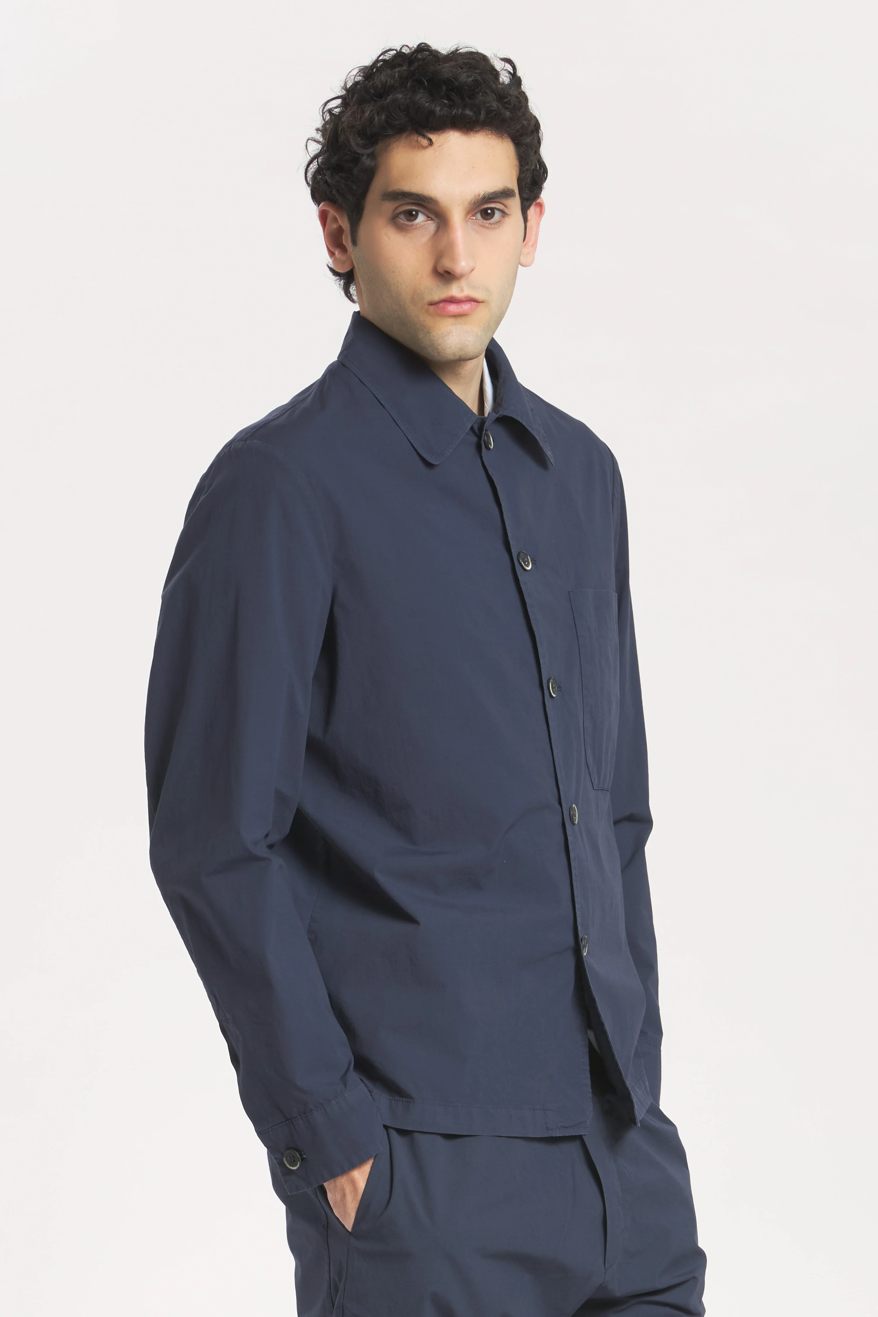 Overshirt Cedrone Pavion Navy - Image 3