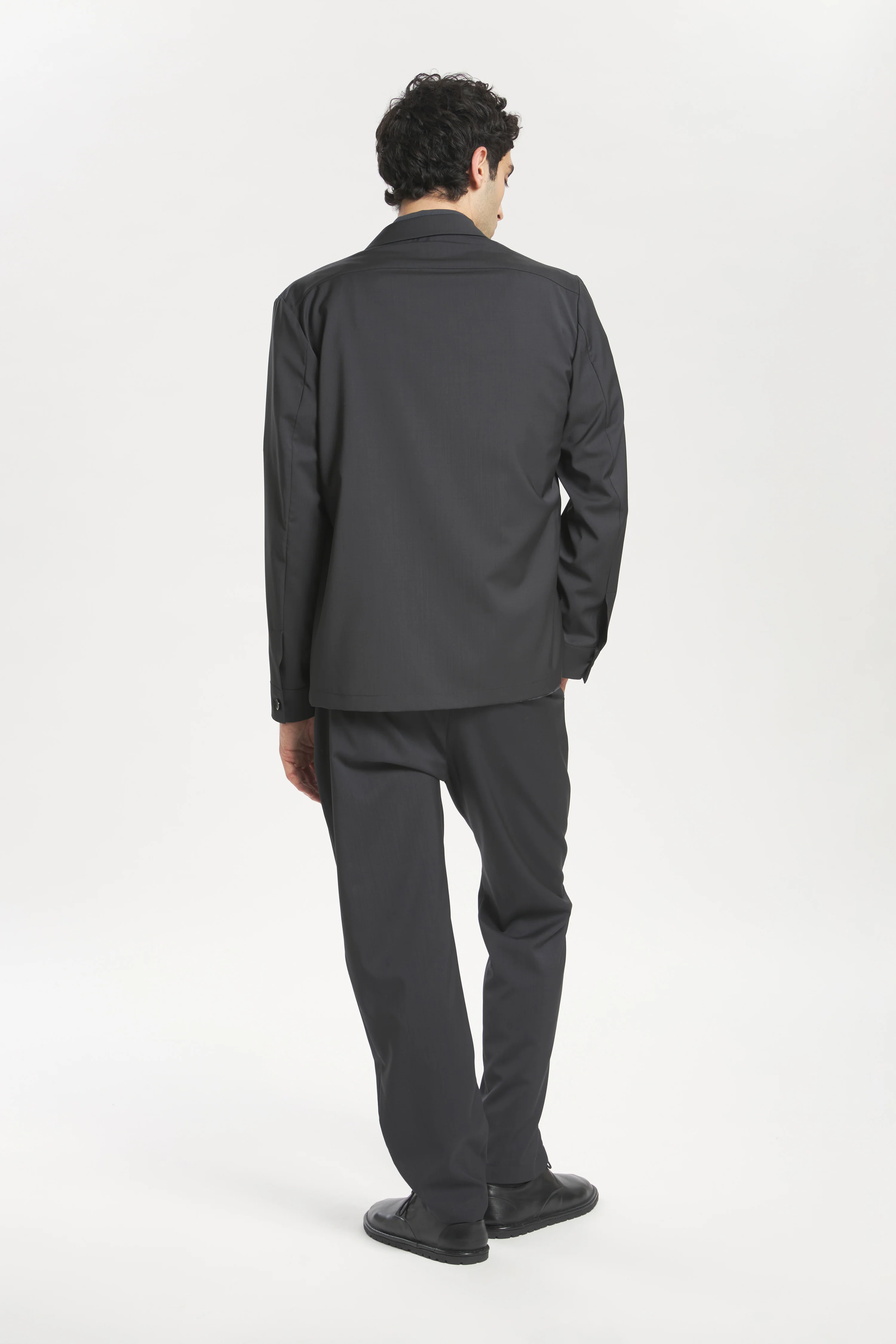 Overshirt Cedrone Tropical Piombo - Image 6