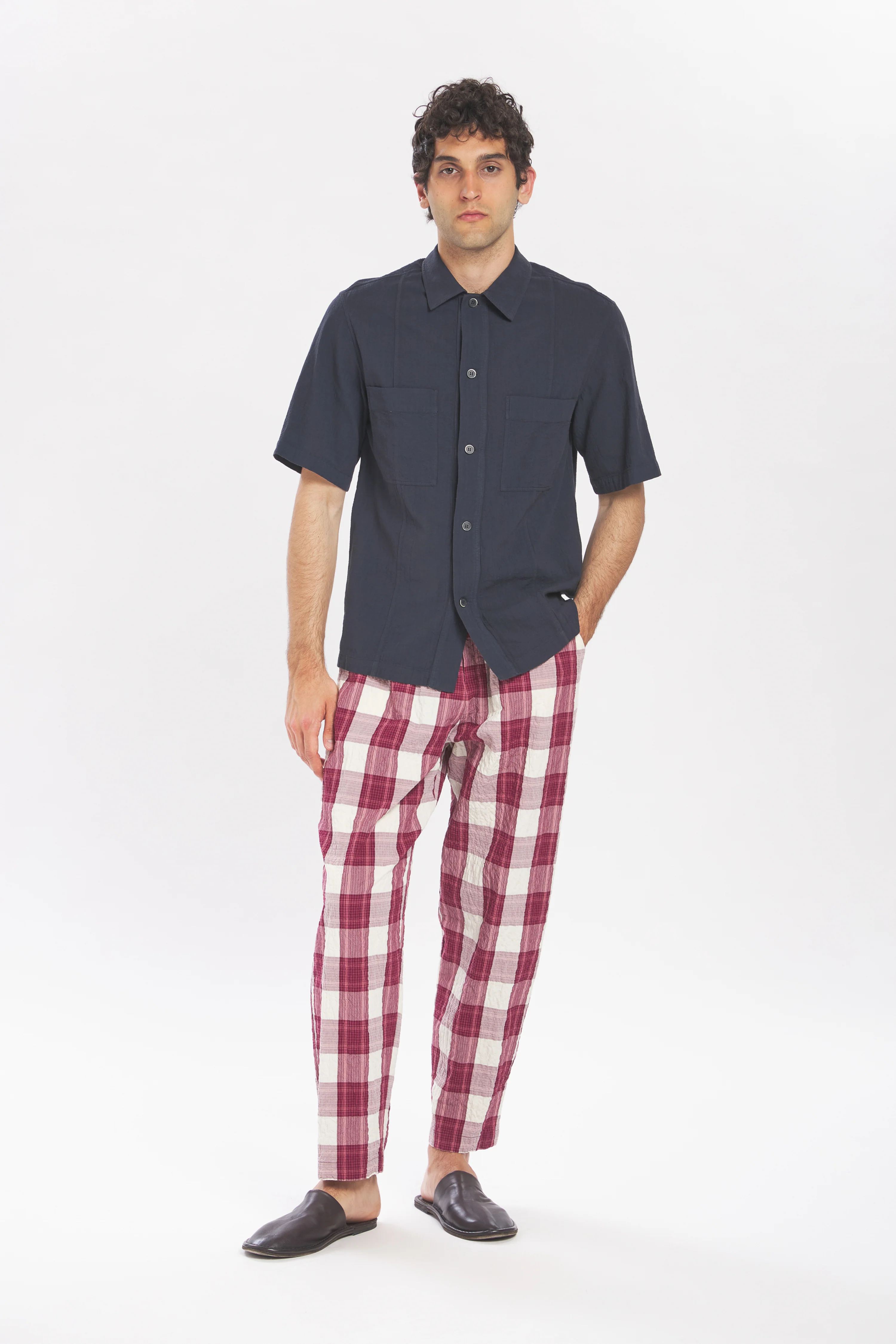 Overshirt Ganzer Lanchin Navy - Image 4
