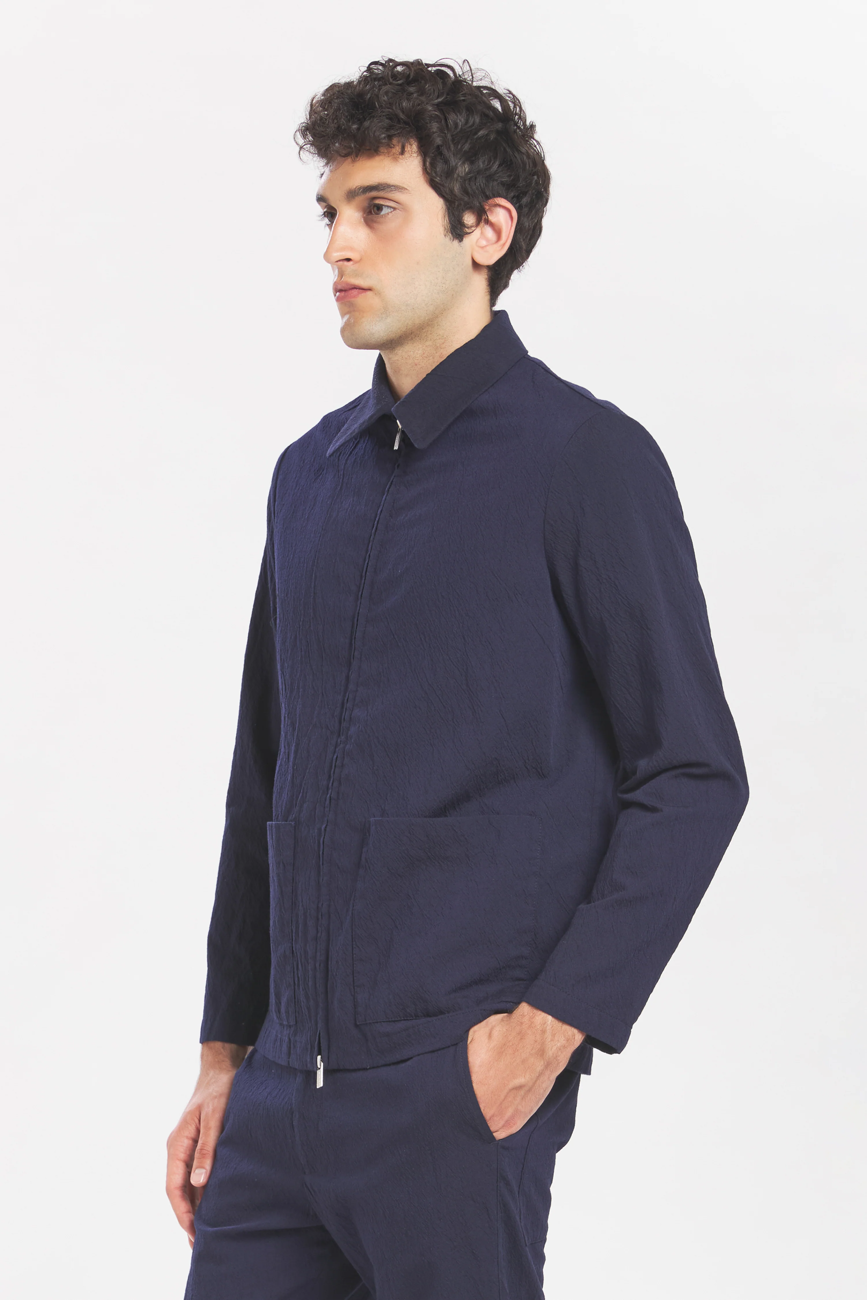 Overshirt Marafon Dandaro Navy - Image 3