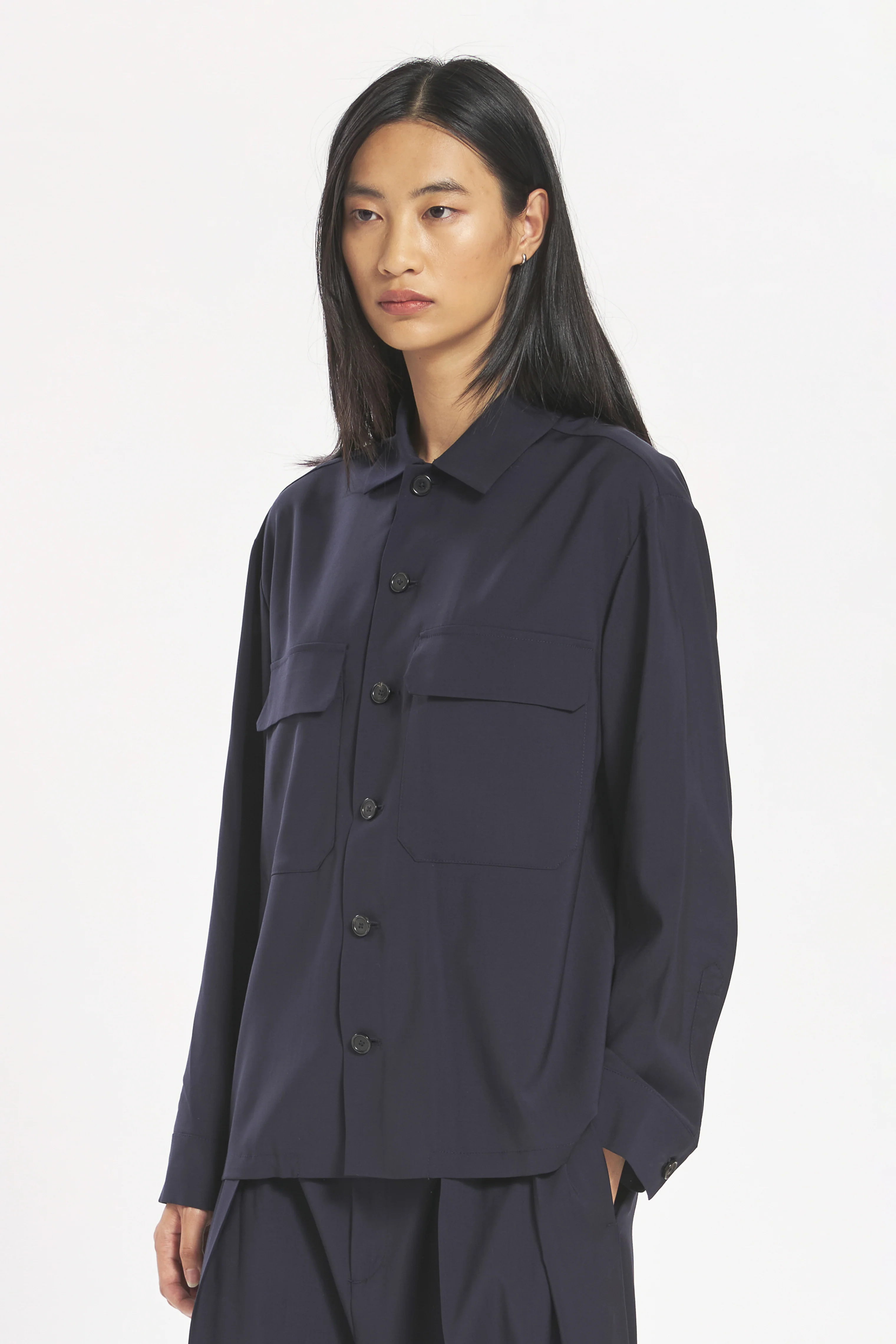 Overshirt Marinelli Tropical Navy - Image 3