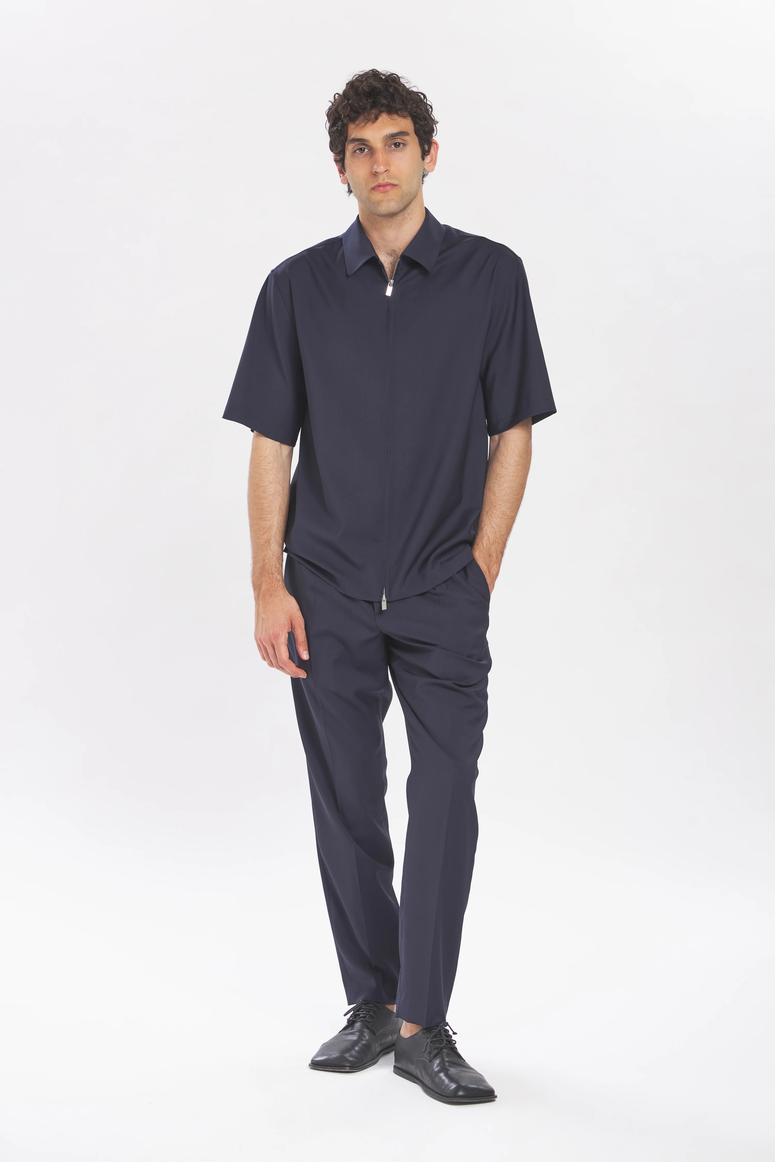 Overshirt Prama Tropical Navy - Image 5