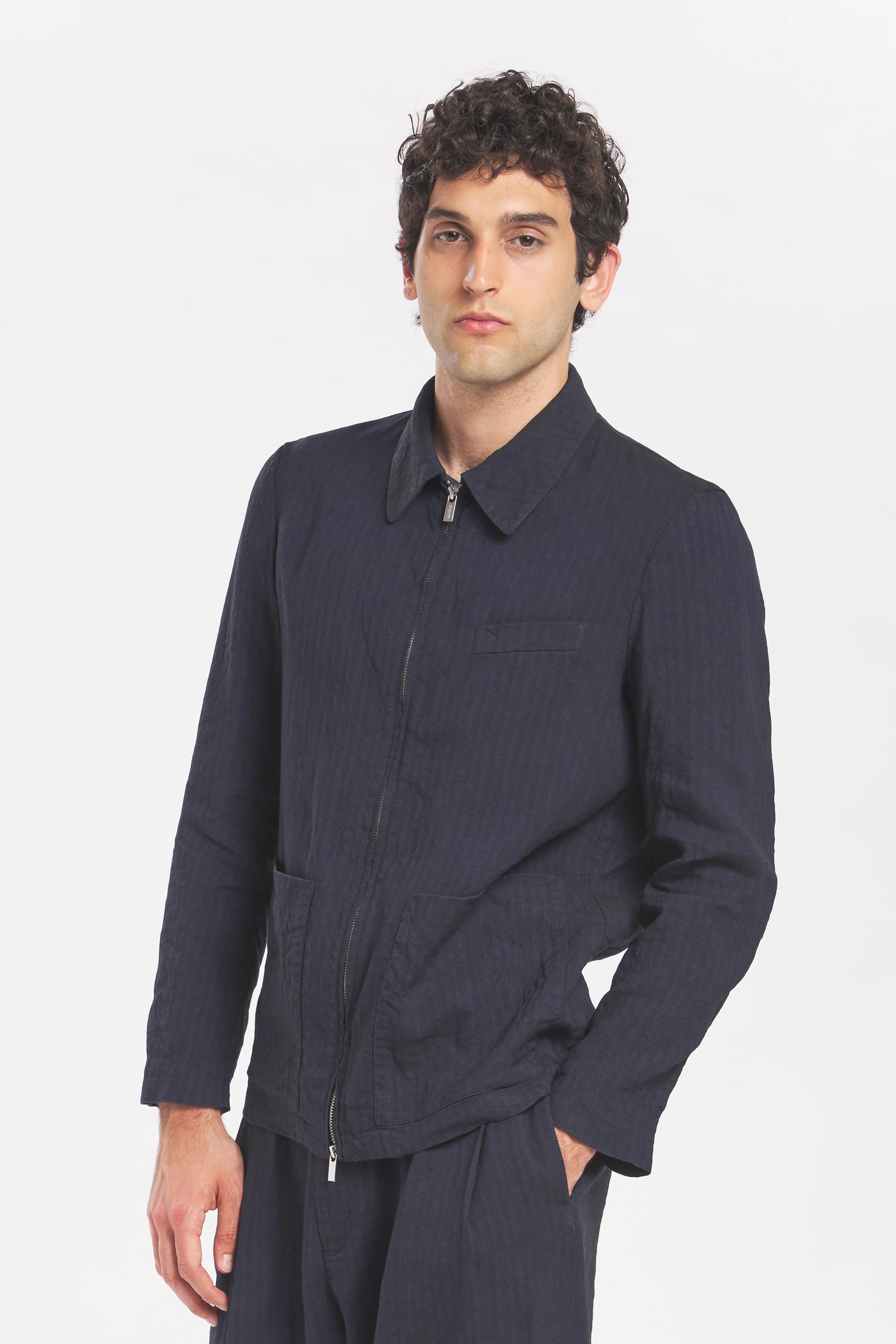 Overshirt Serada Lisca Navy - Image 3
