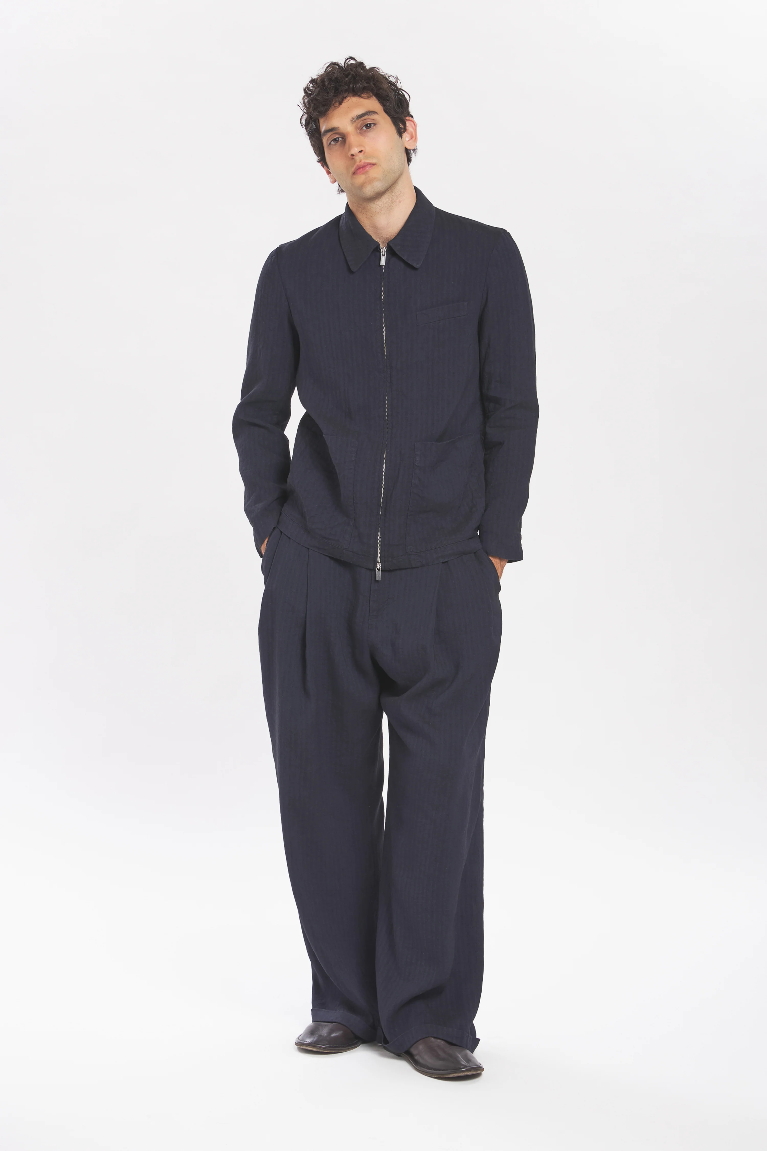 Overshirt Serada Lisca Navy - Image 5