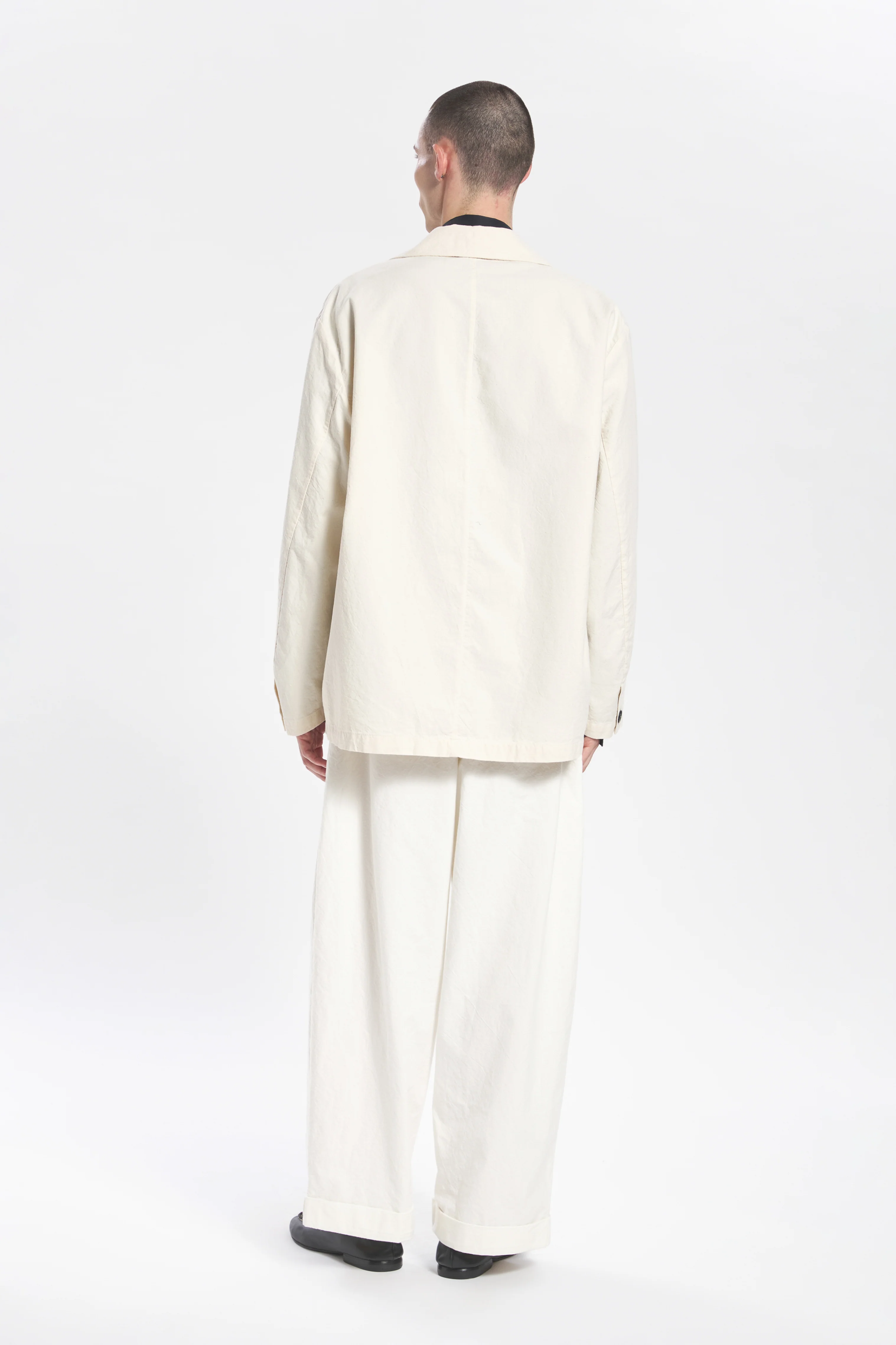 Overshirt Stae Garzoto Ecrù - Image 6