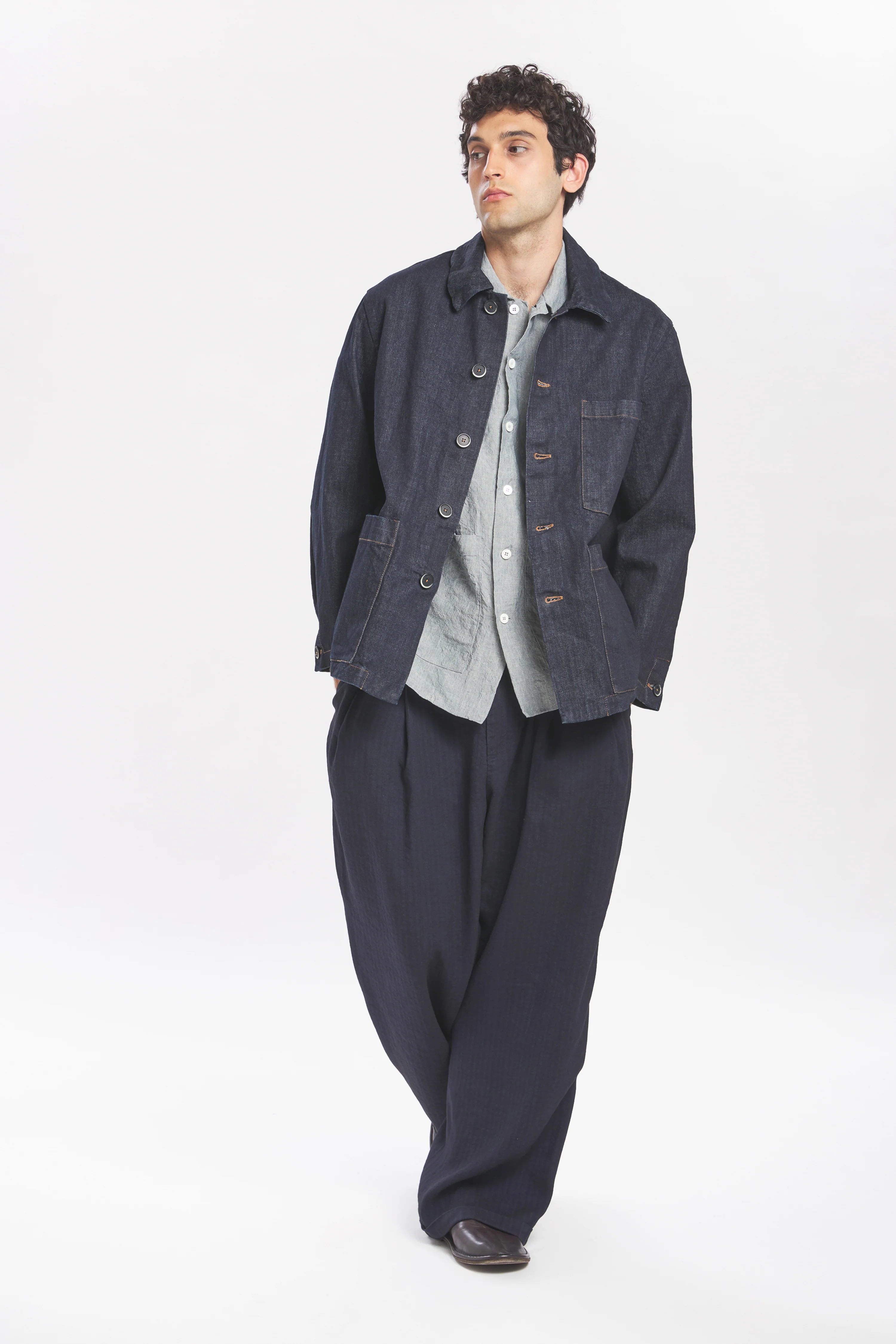 Overshirt Stae Paro Navy - Image 5