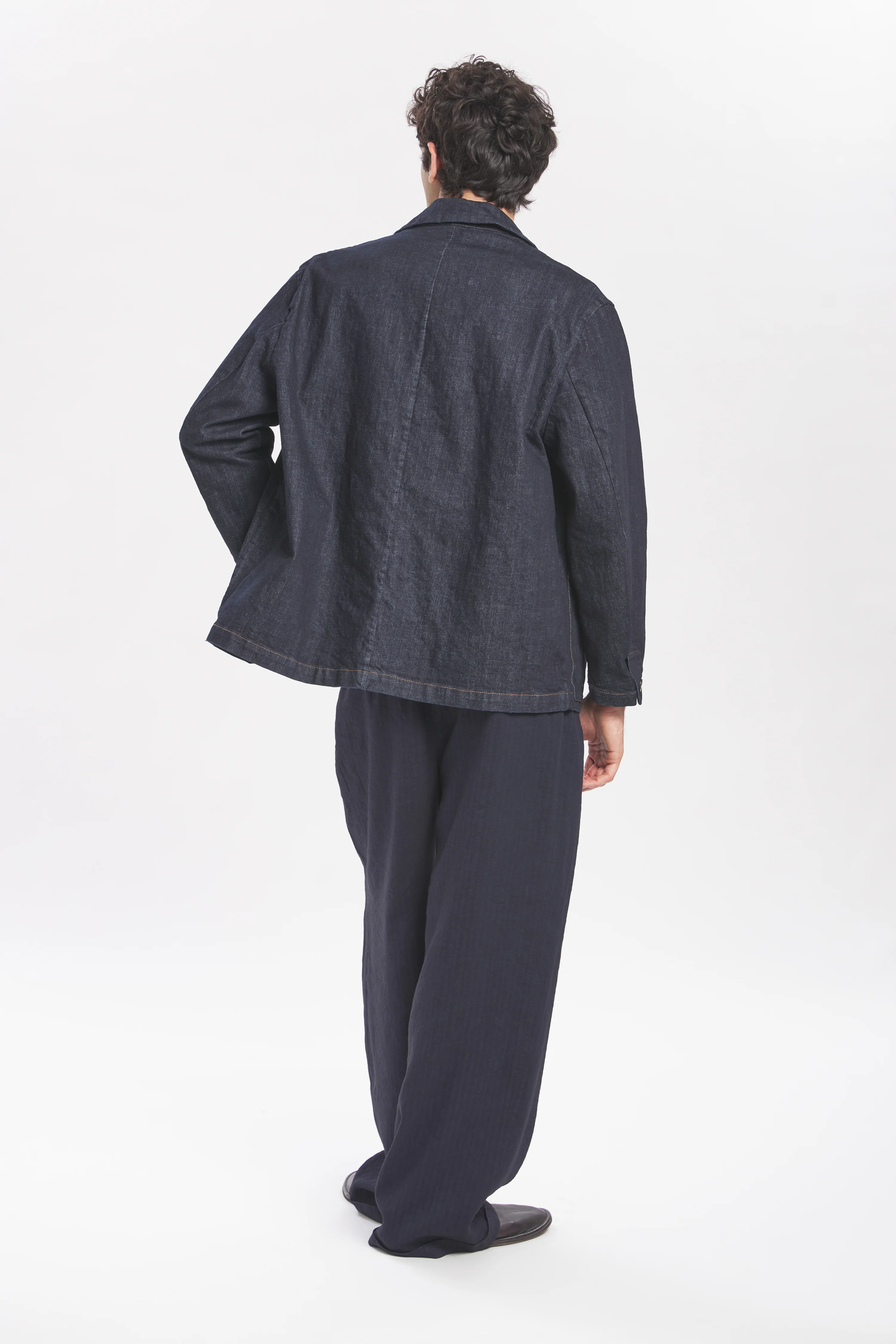 Overshirt Stae Paro Navy - Image 6