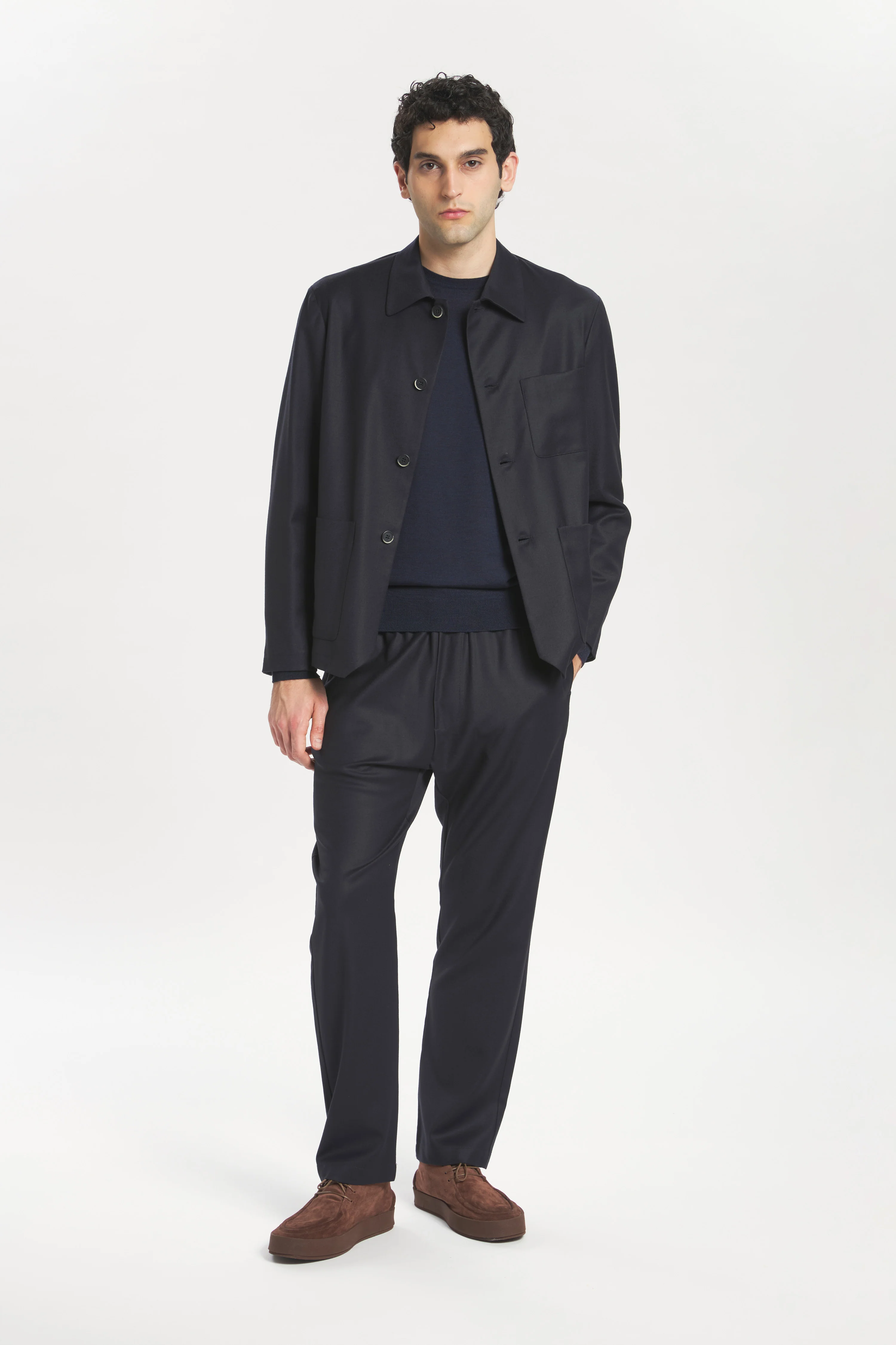 Overshirt Visal Flan Navy - Image 5