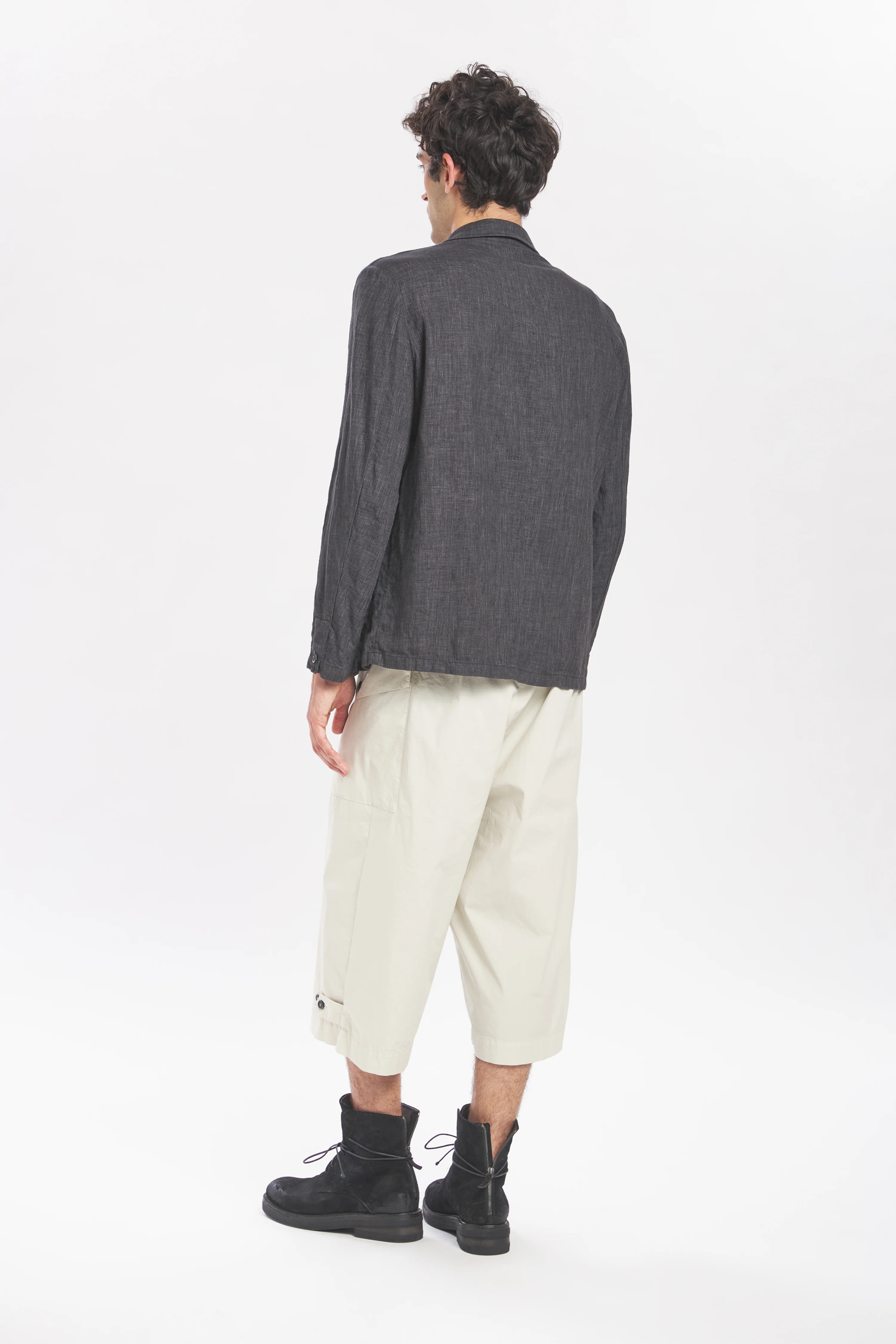 Overshirt Visal Simodo Piombo - Image 6