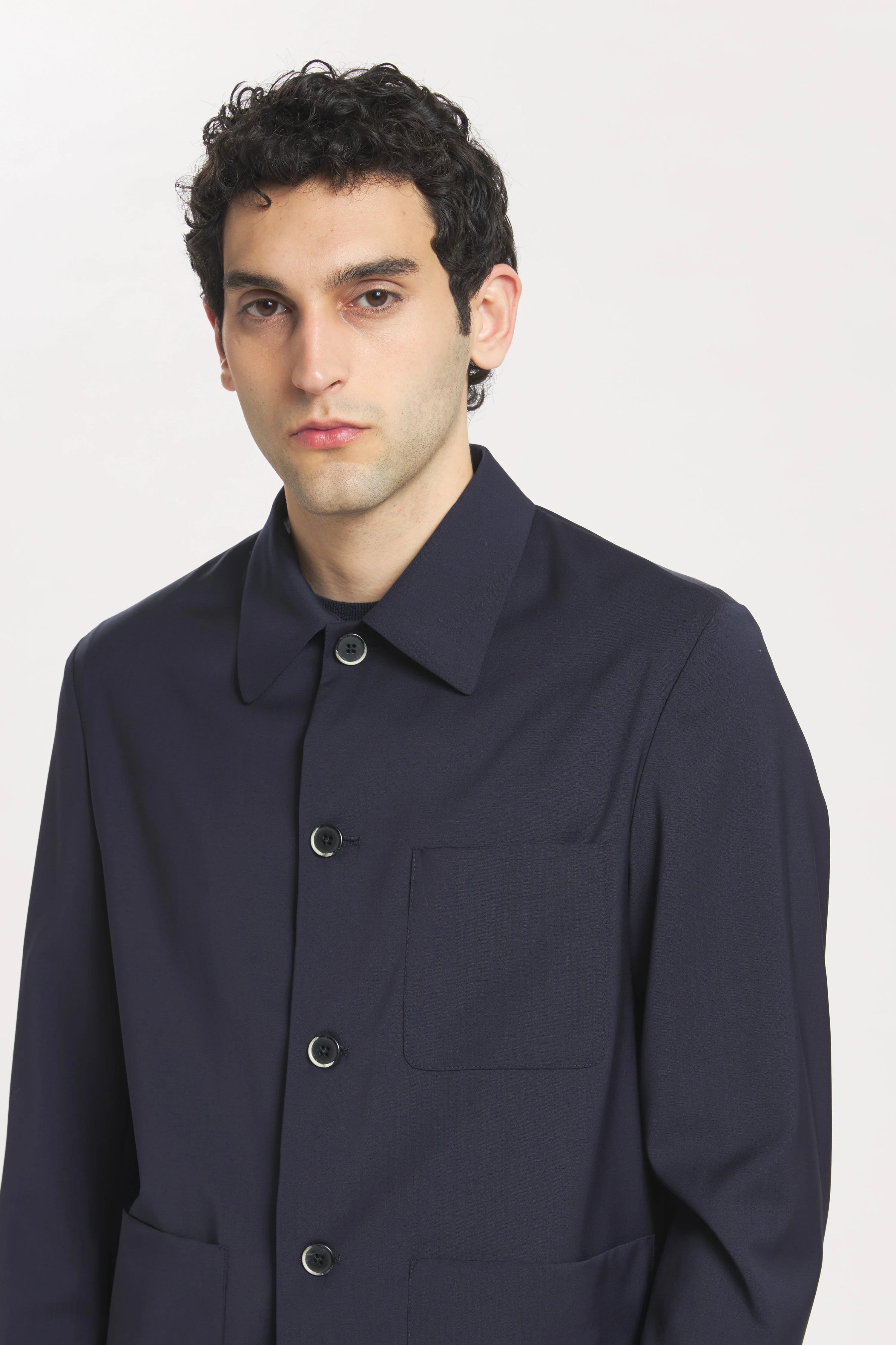 Overshirt Visal Tropical Navy - Image 4