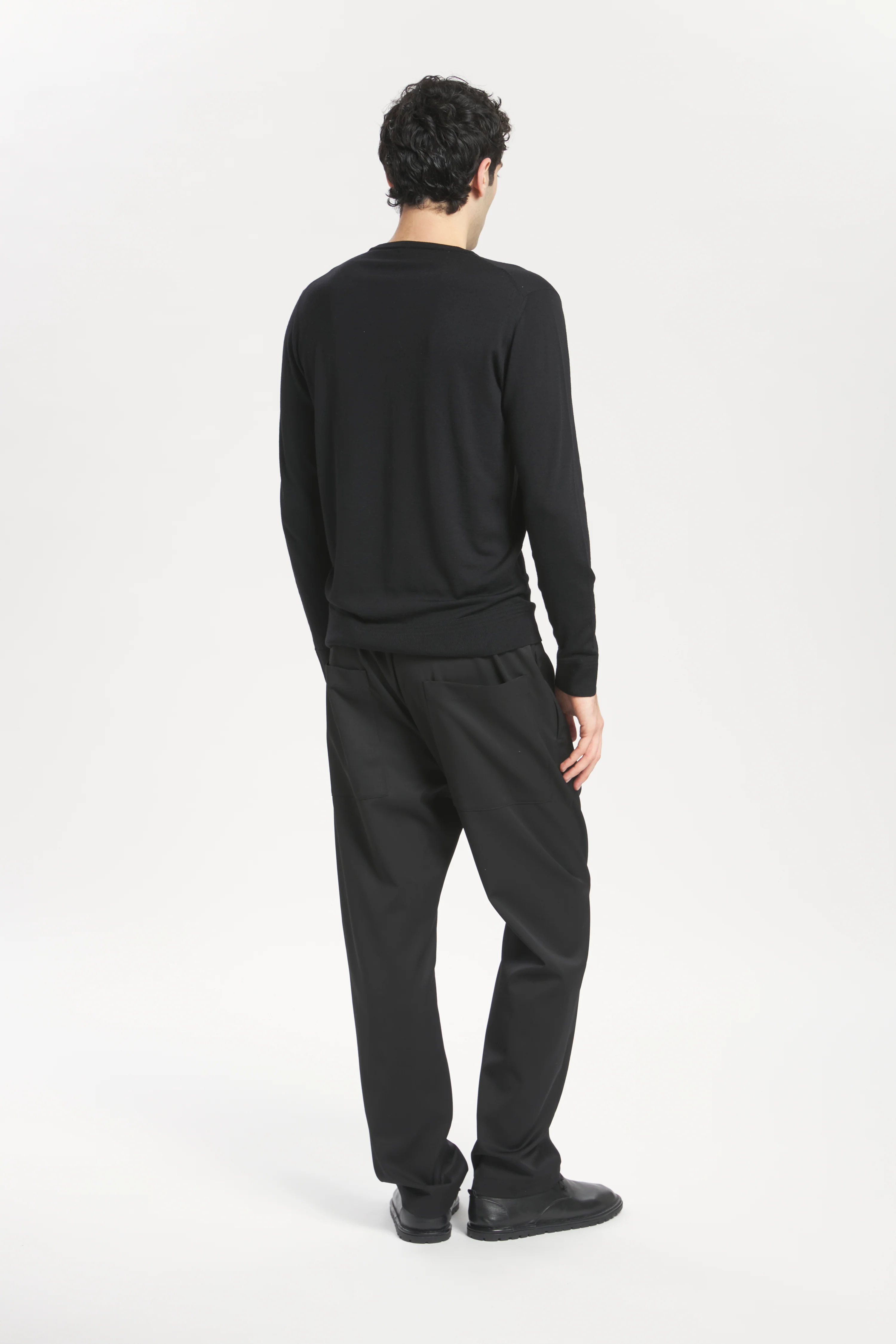 Trousers Bativoga Novento Nero - Image 3