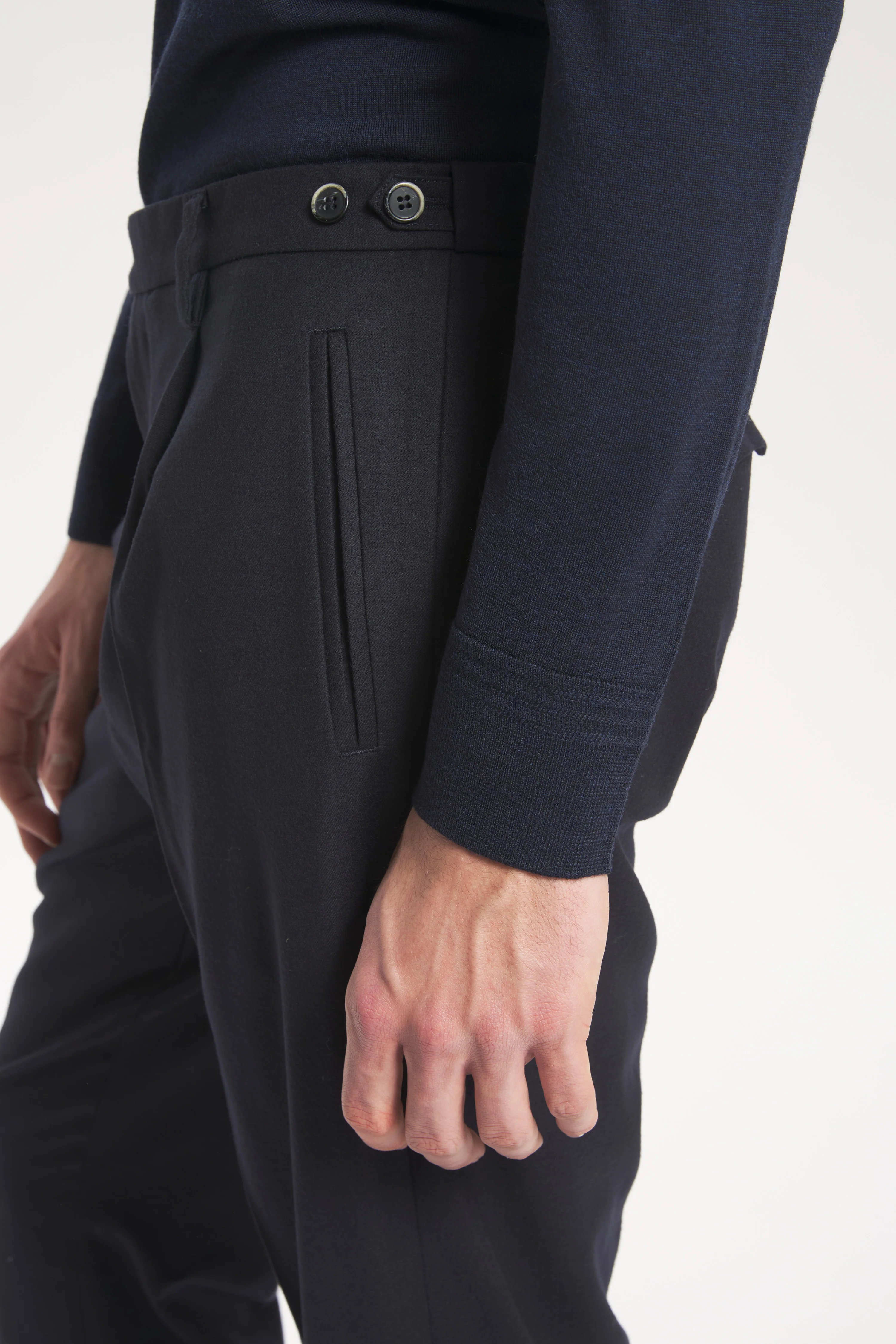 Trousers Masco Flan Navy - Image 6
