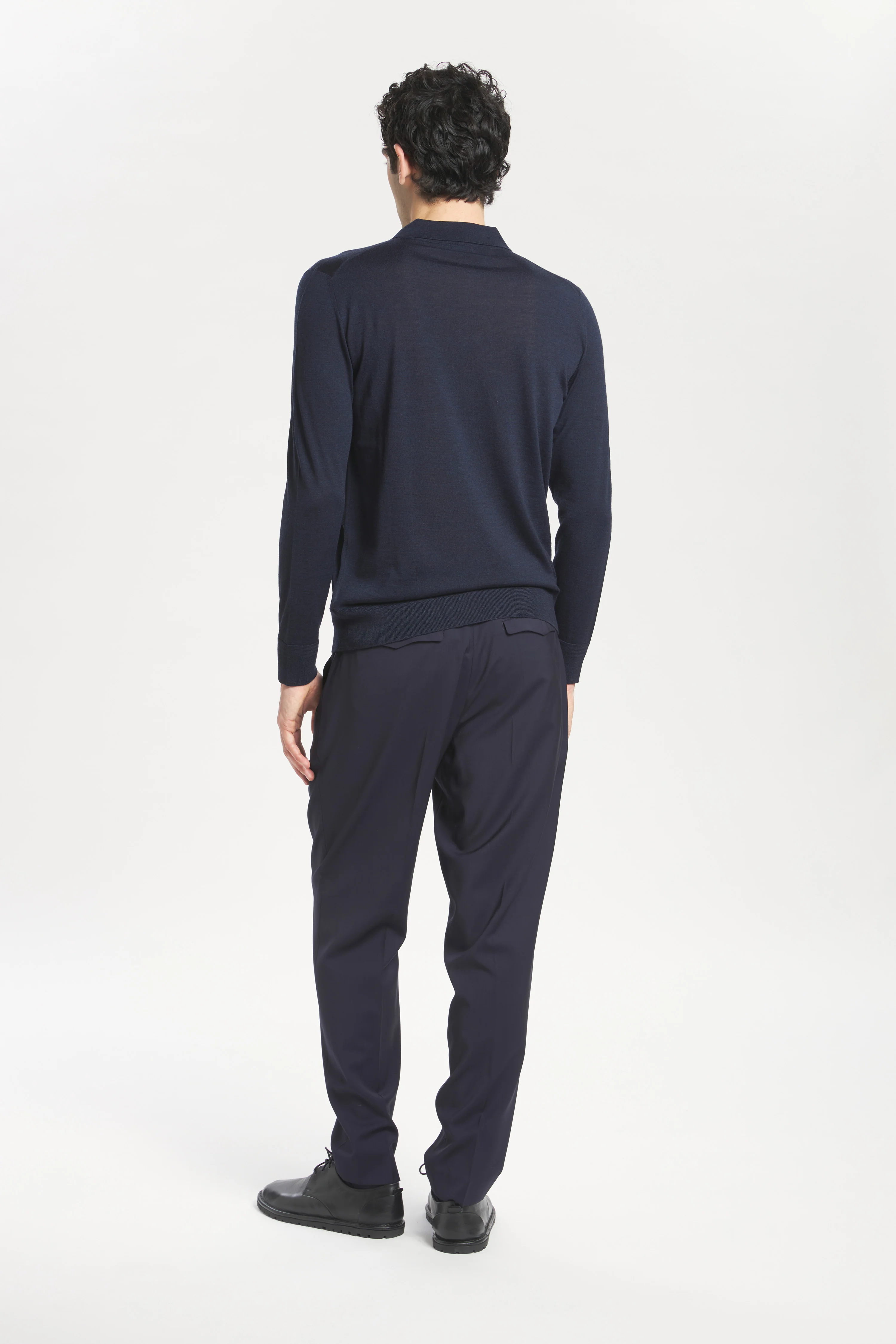 Trousers Masco Tropical Navy - Image 3