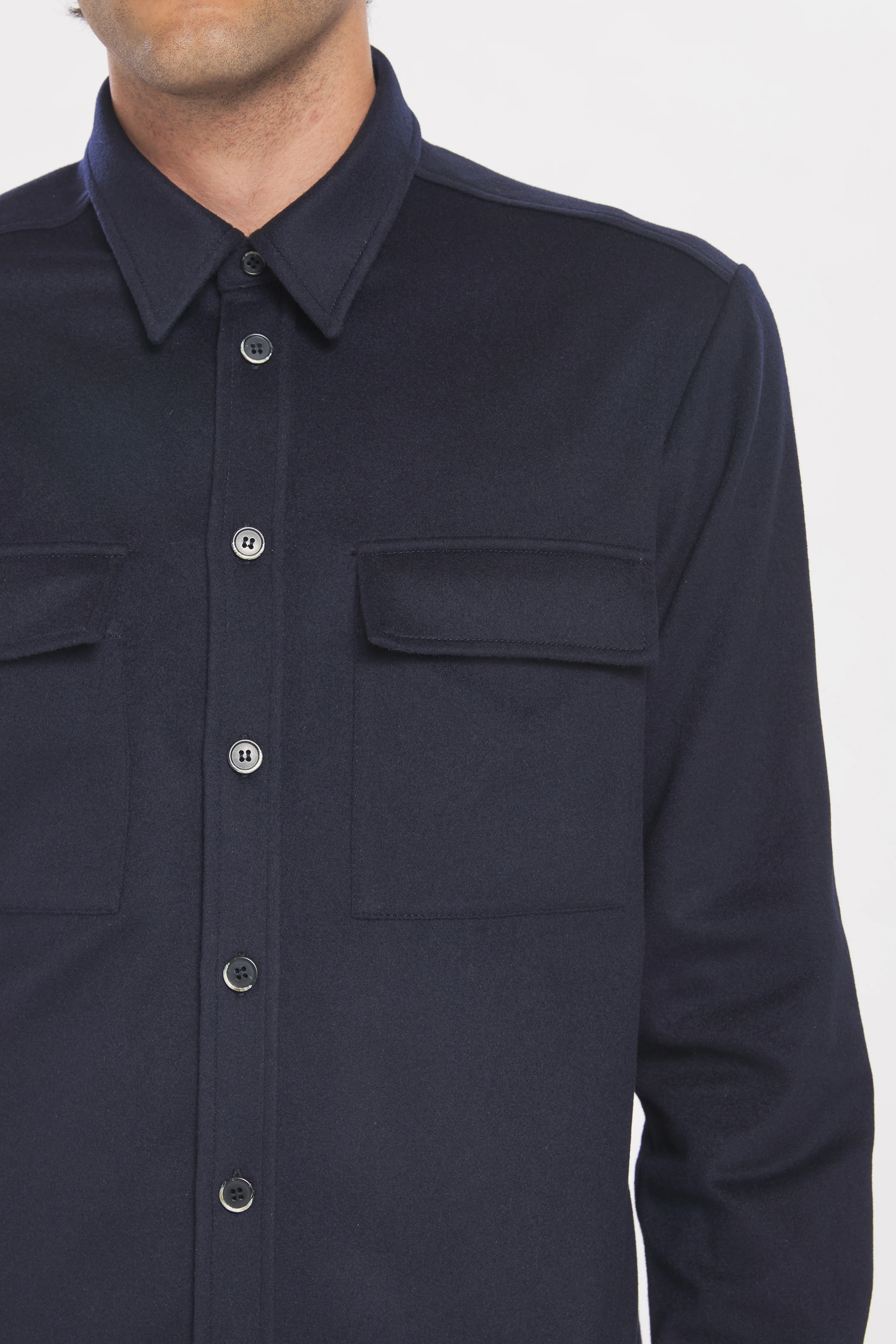 Shirt Den Cachemire Navy - Image 4