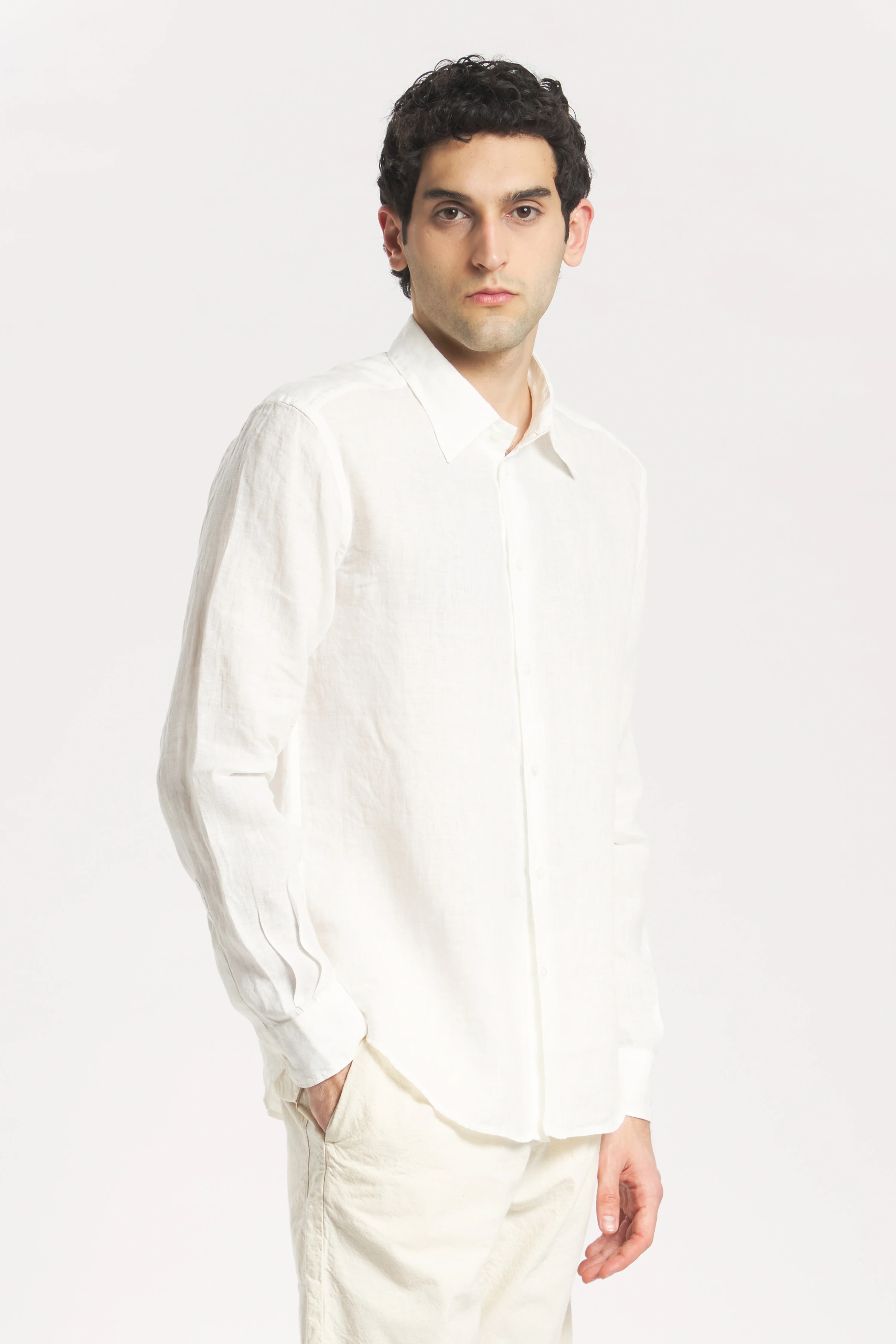 Shirt Maridola Telino Bianco - Image 3