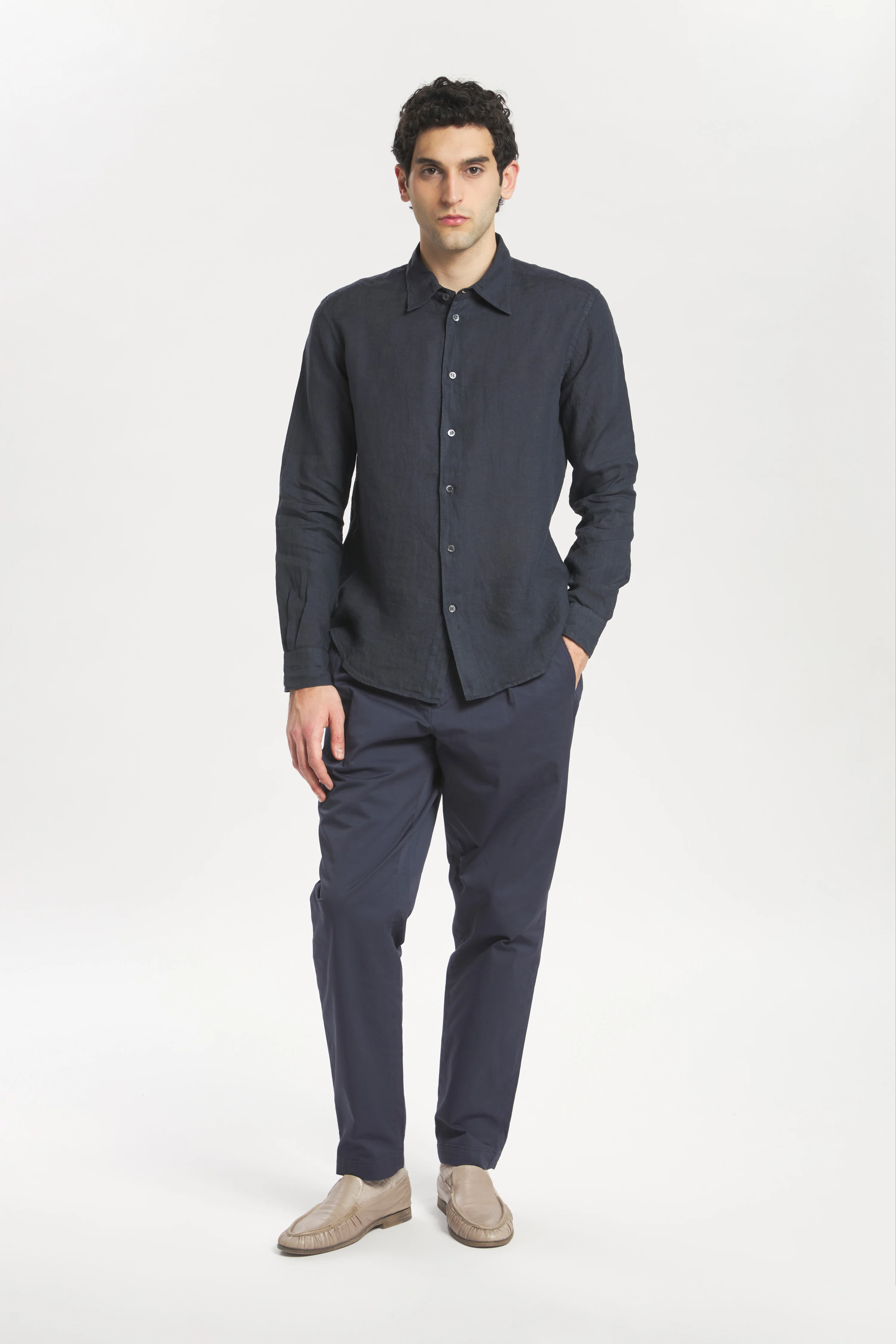 Shirt Maridola Telino Navy - Image 5