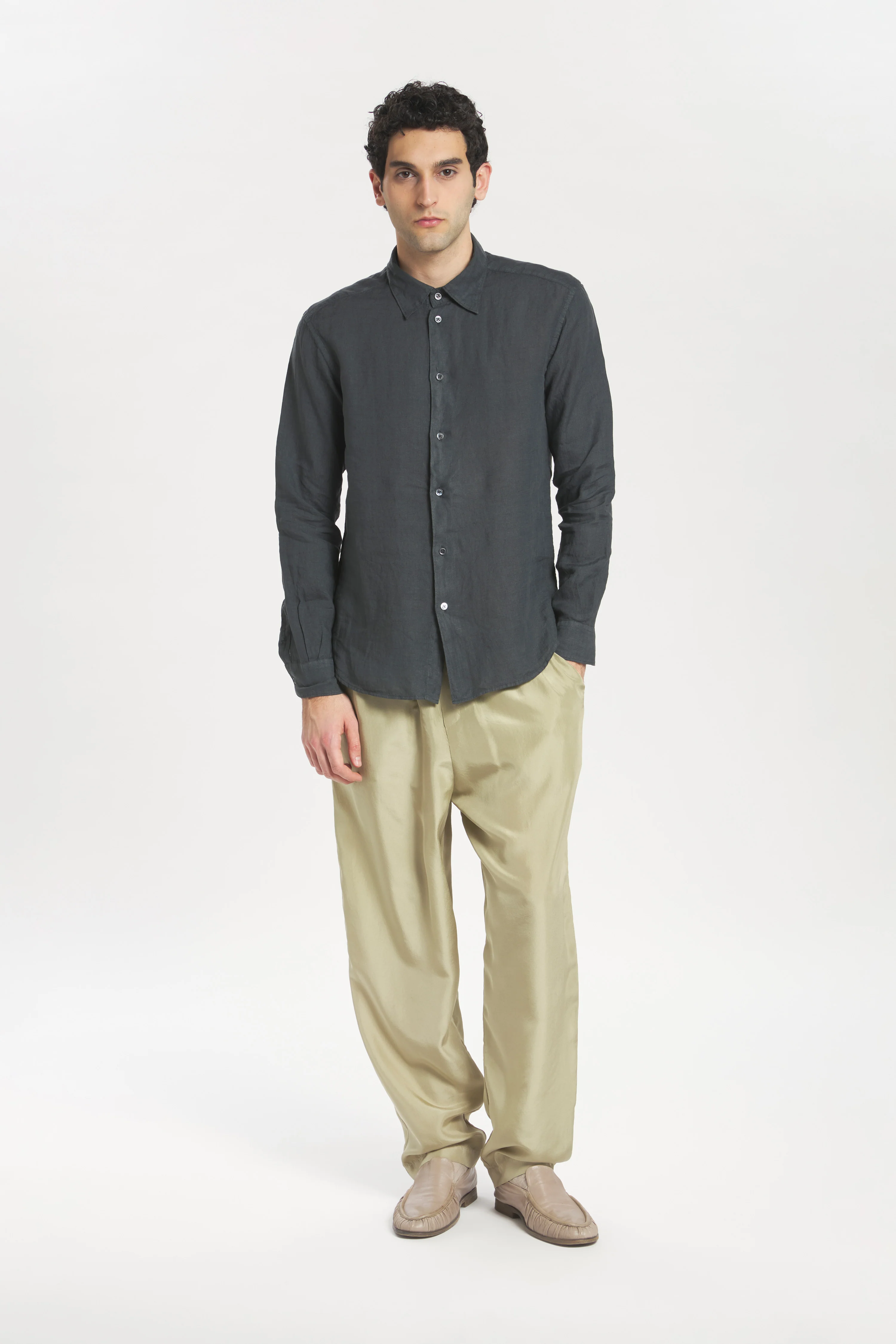 Shirt Maridola Telino Piombo - Image 5