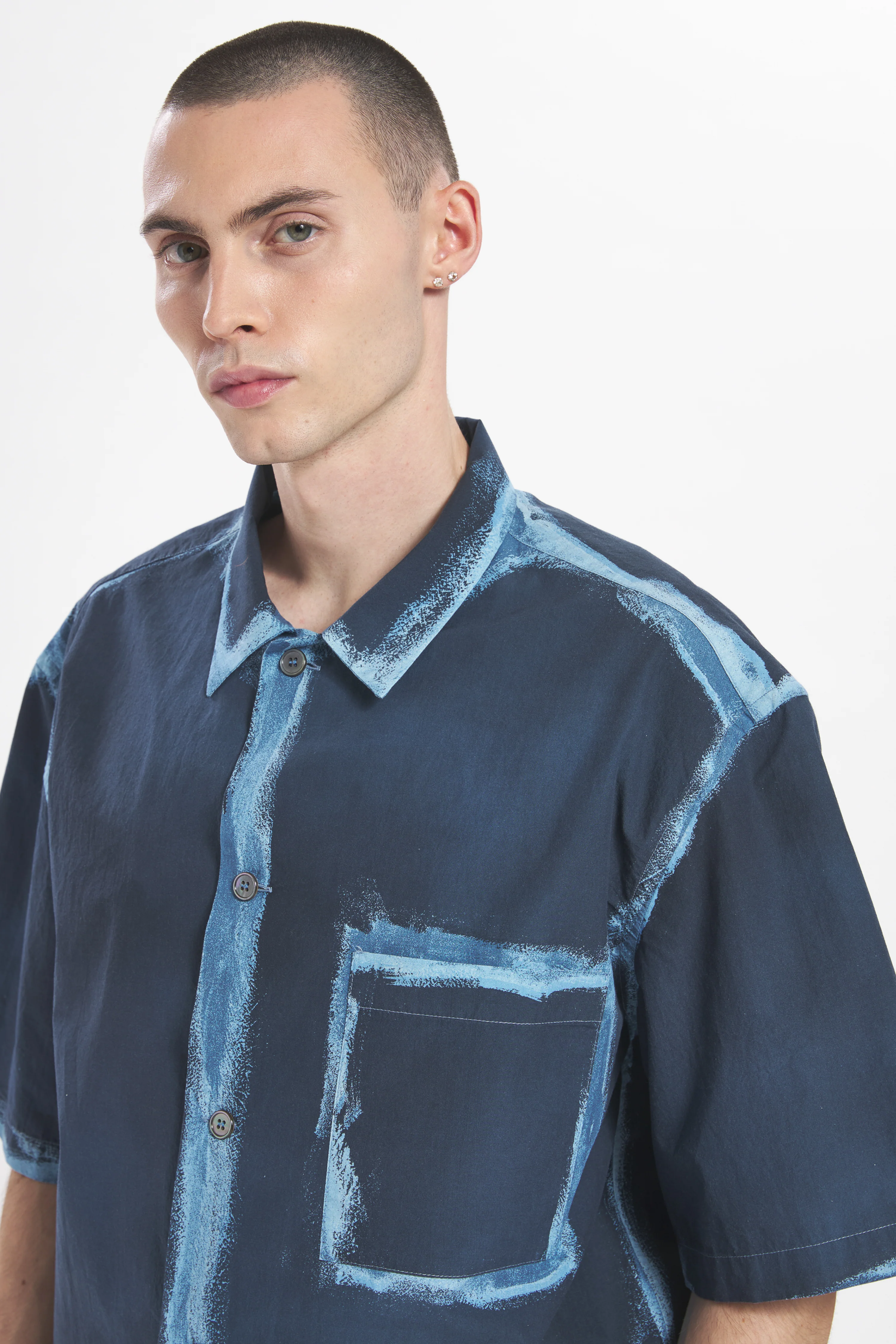Shirt Nalos Fumego Navy - Image 3