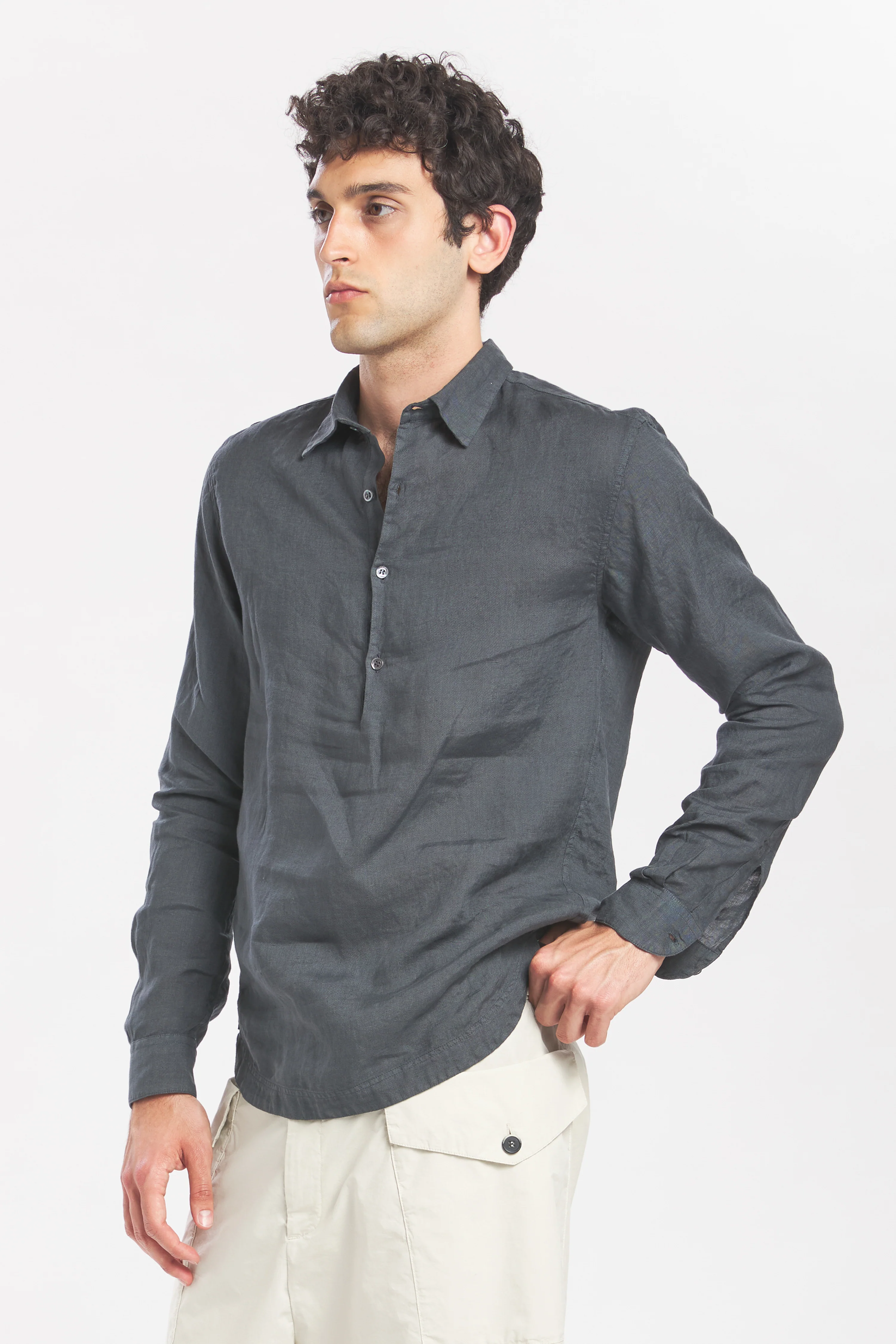 Shirt PavanS Telino Piombo - Image 2