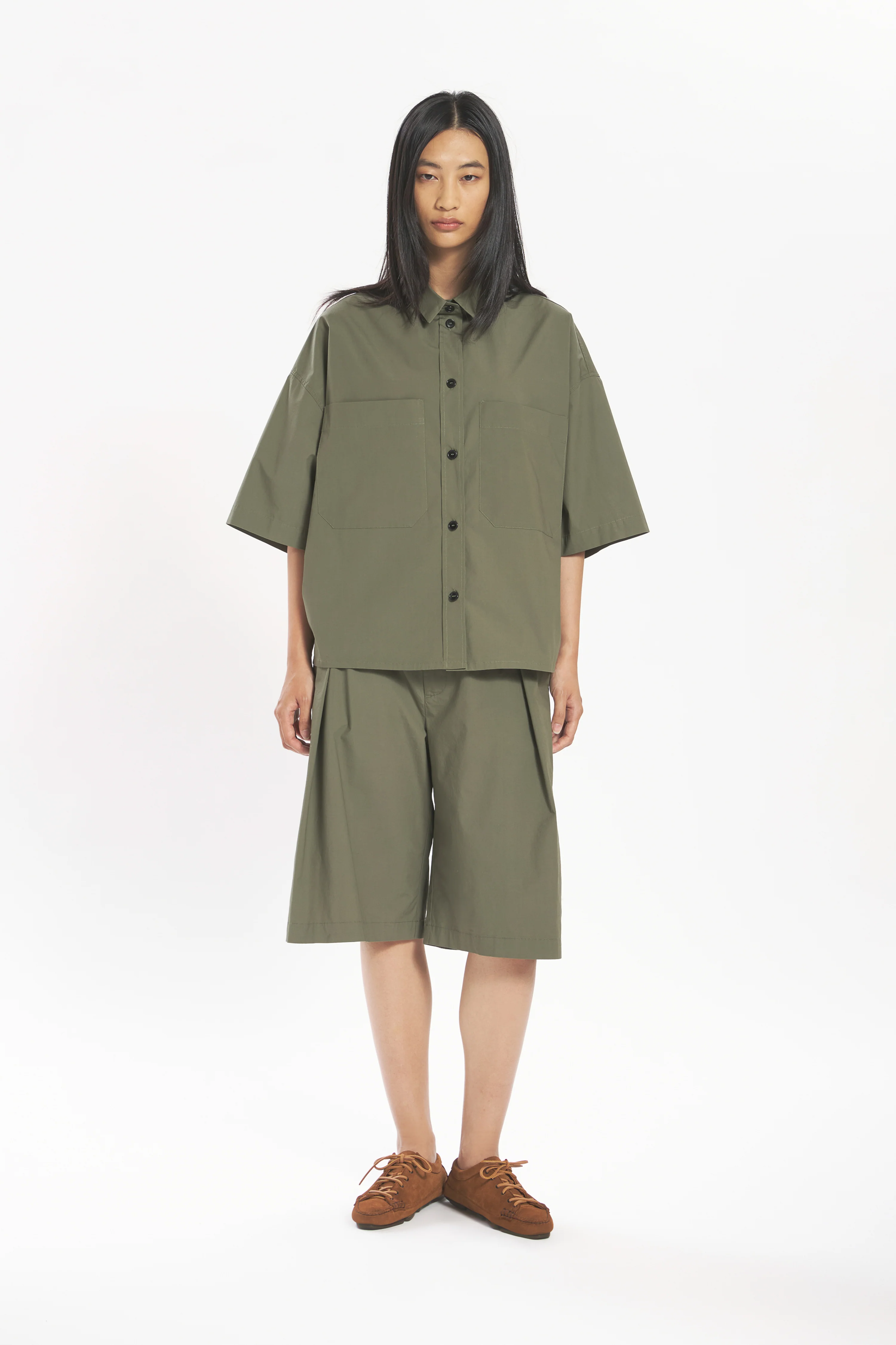 Shirt Priscilla Vion Oliva - Image 5