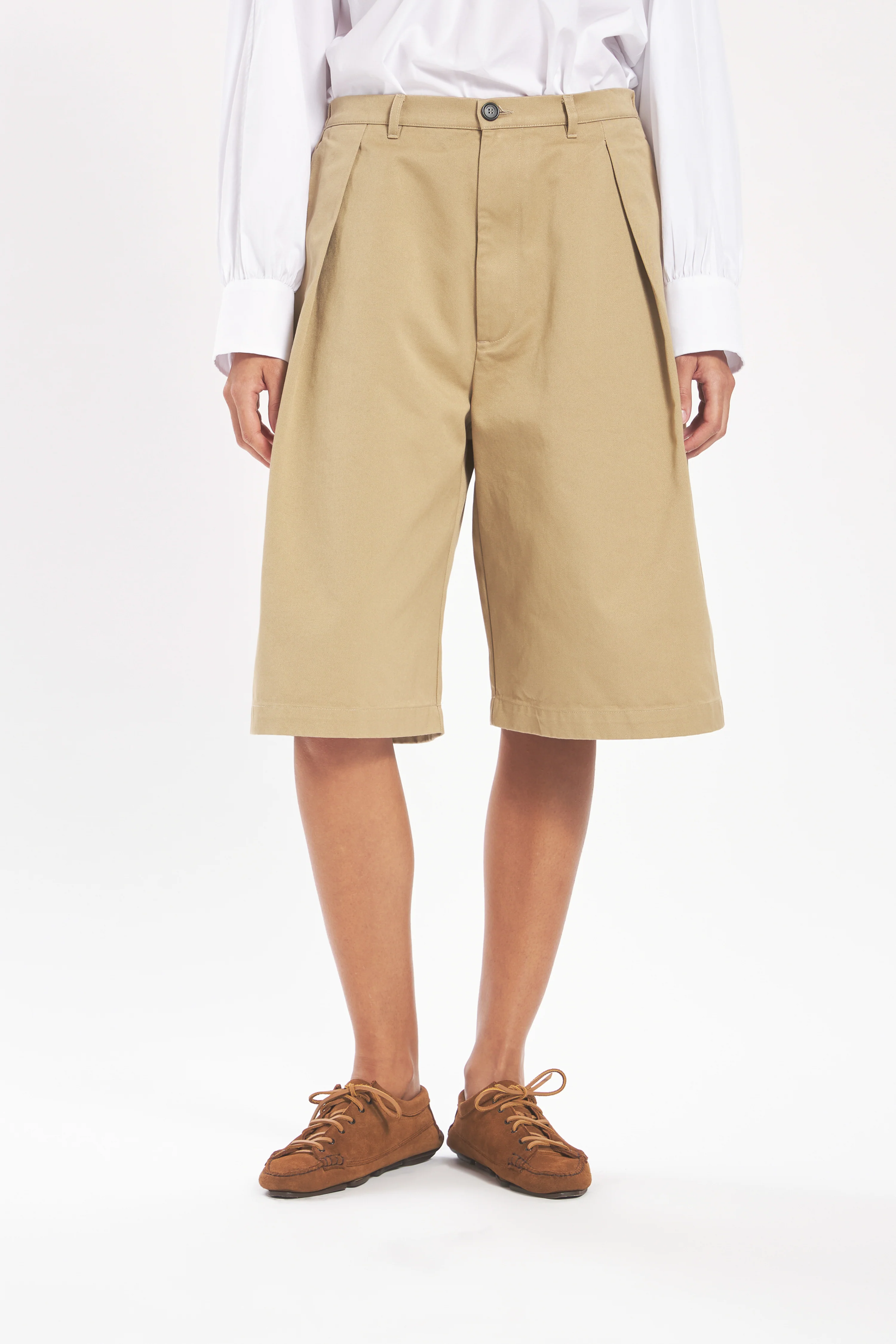 Shorts Amado Varotto Khaki - Image 3