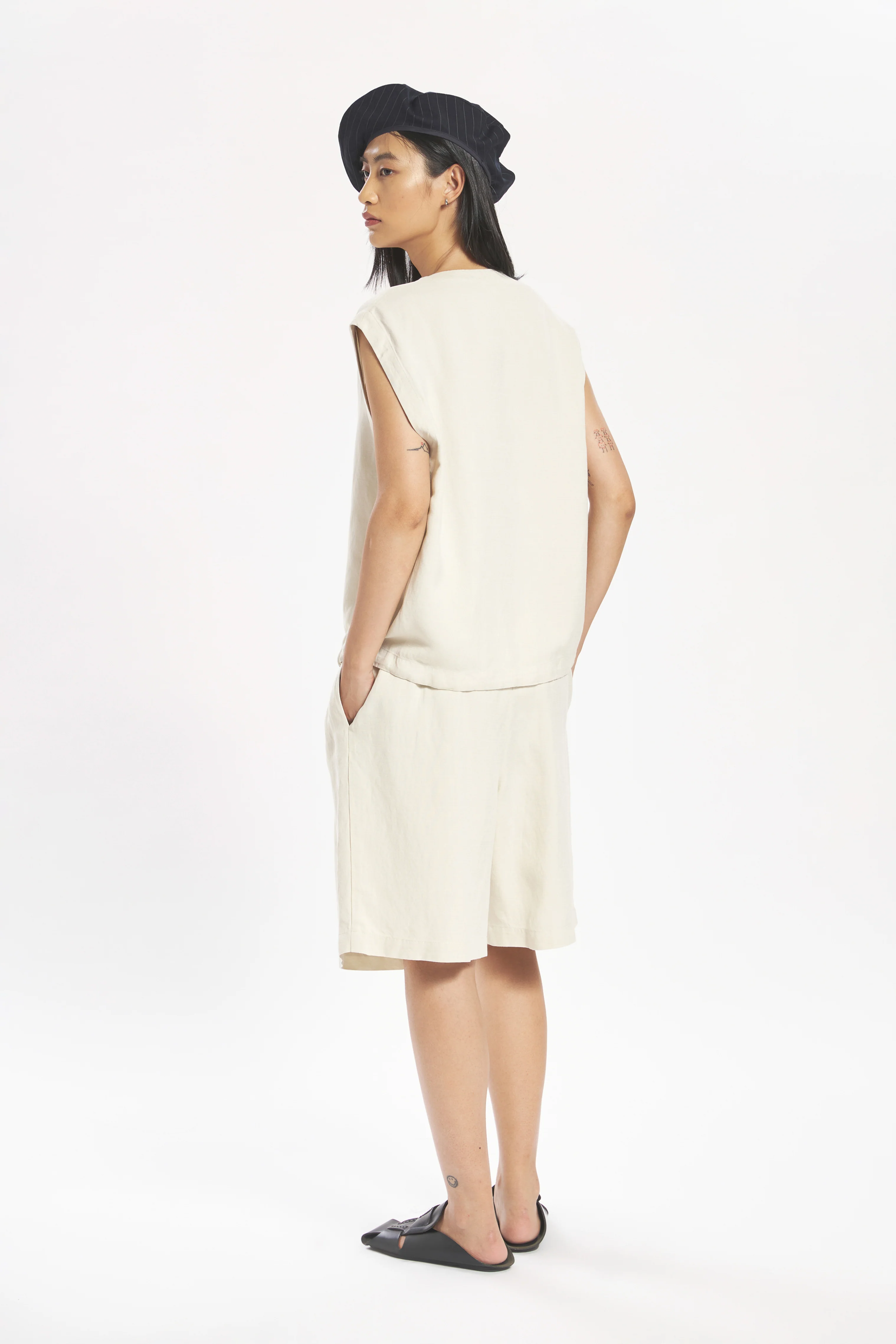 Shorts Doer Brezza Avorio - Image 3