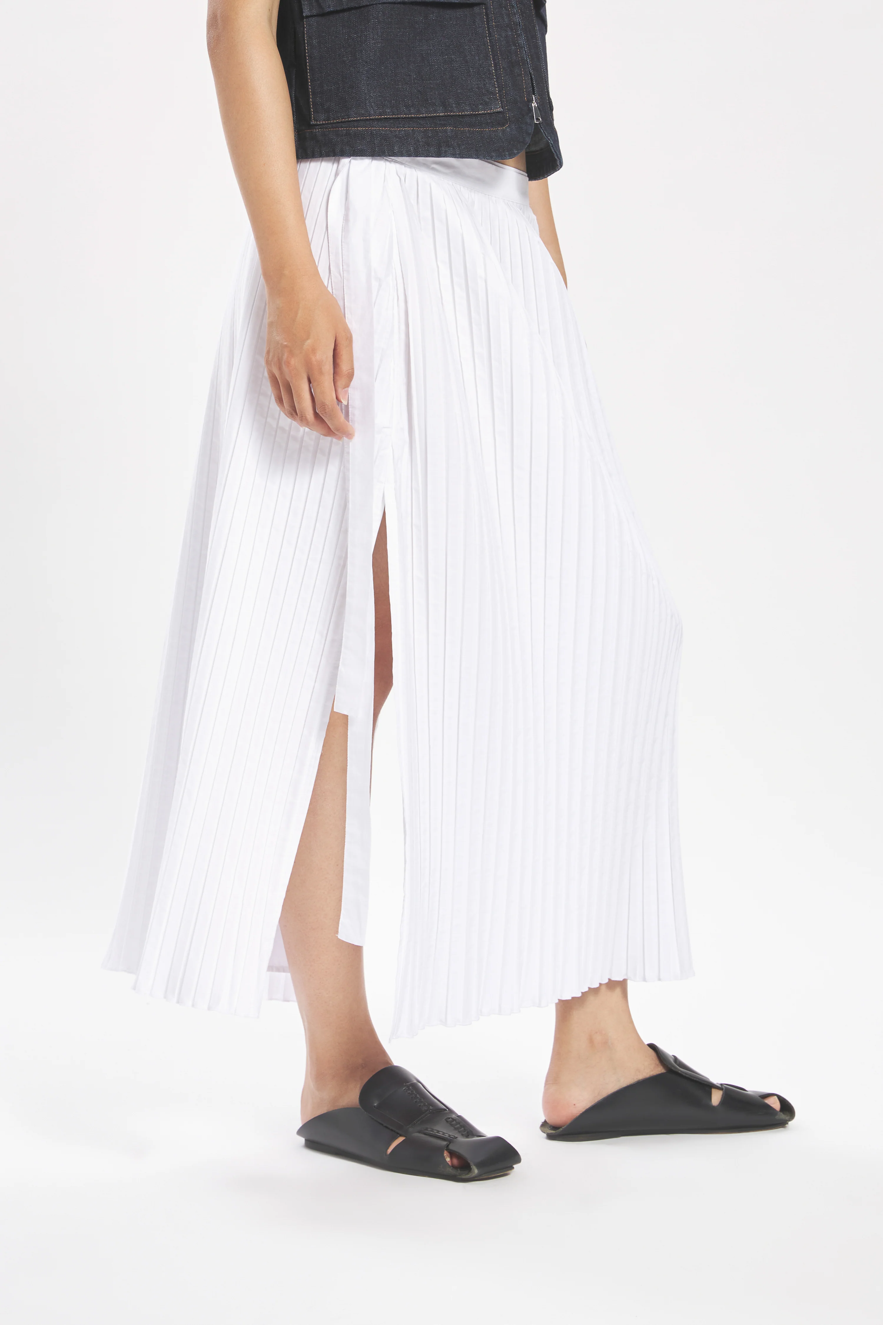 Skirt Lucietta Plico Bianco - Image 4