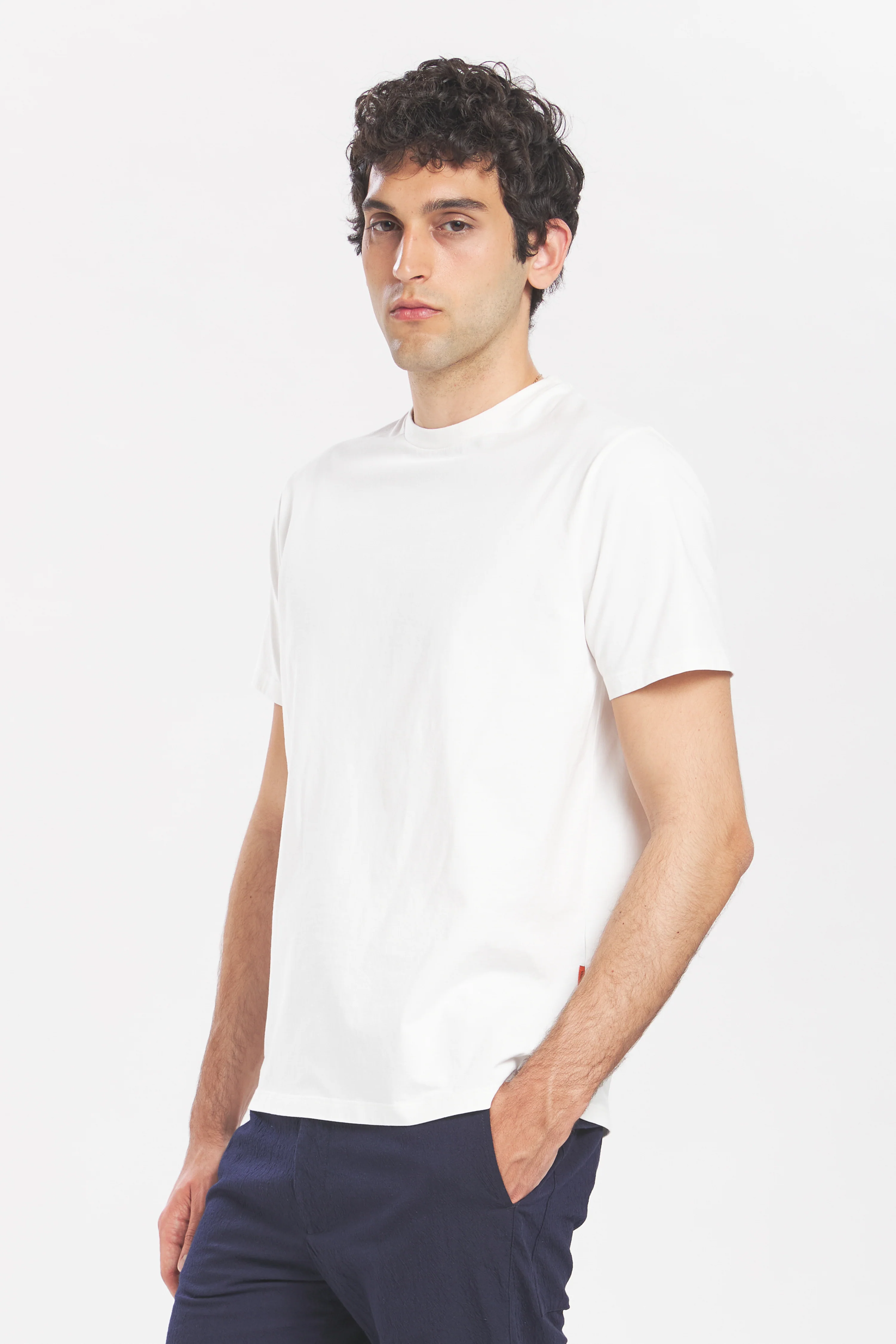 T-Shirt Giro Gebo Bianco - Image 3