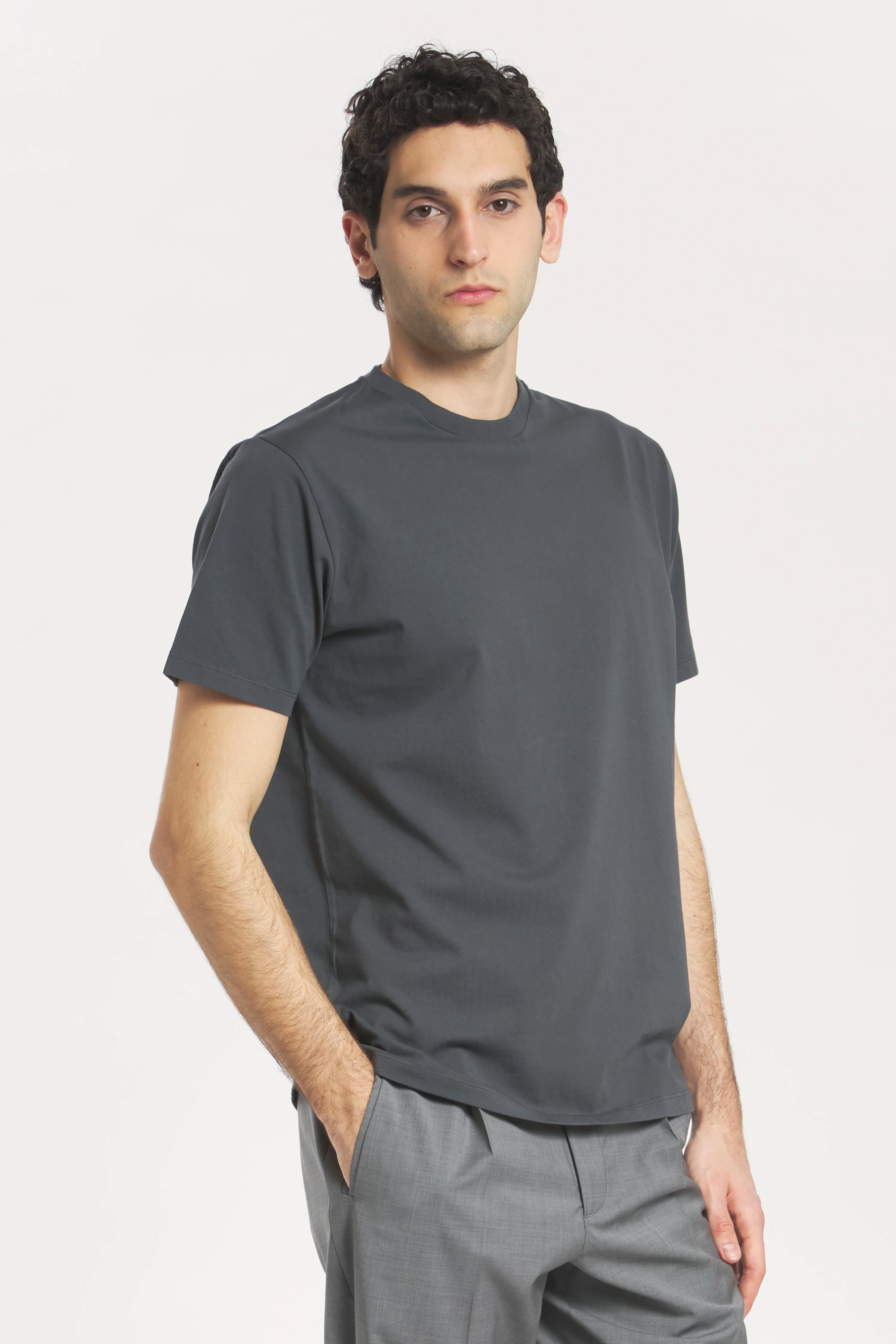T-Shirt Giro Gebo Piombo - Image 3