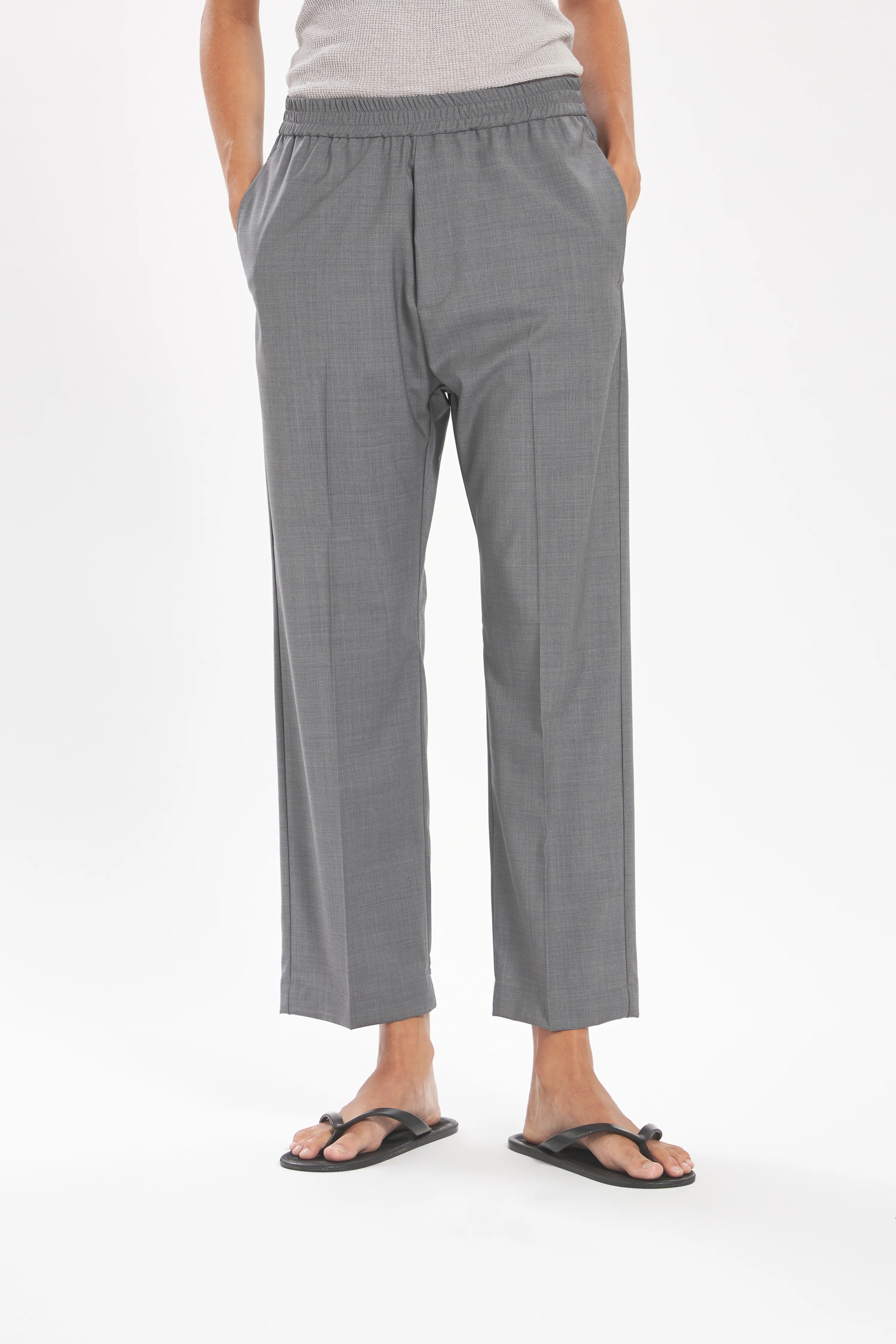 Trousers Alfonso Tropical Grigio - Image 3