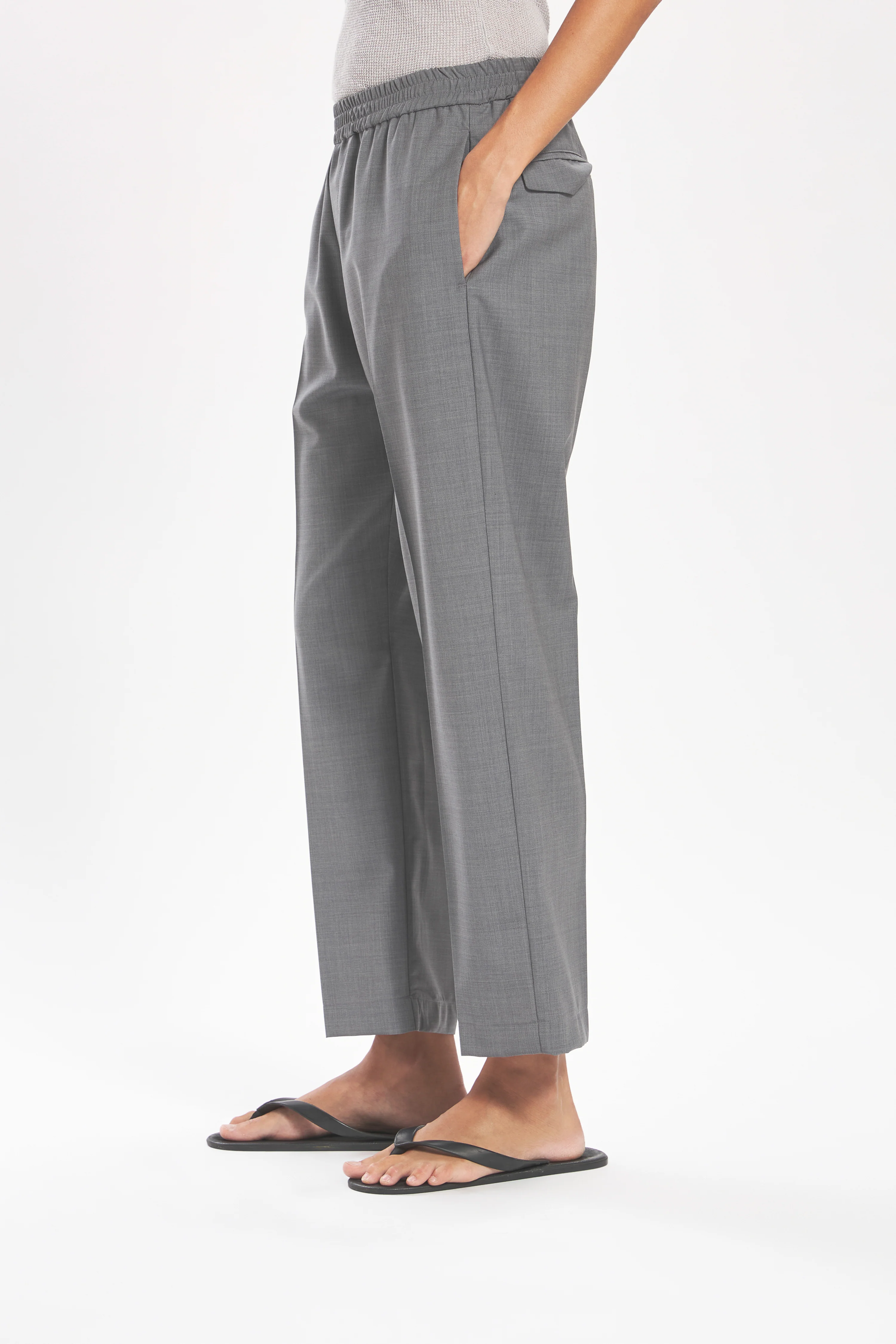 Trousers Alfonso Tropical Grigio - Image 4