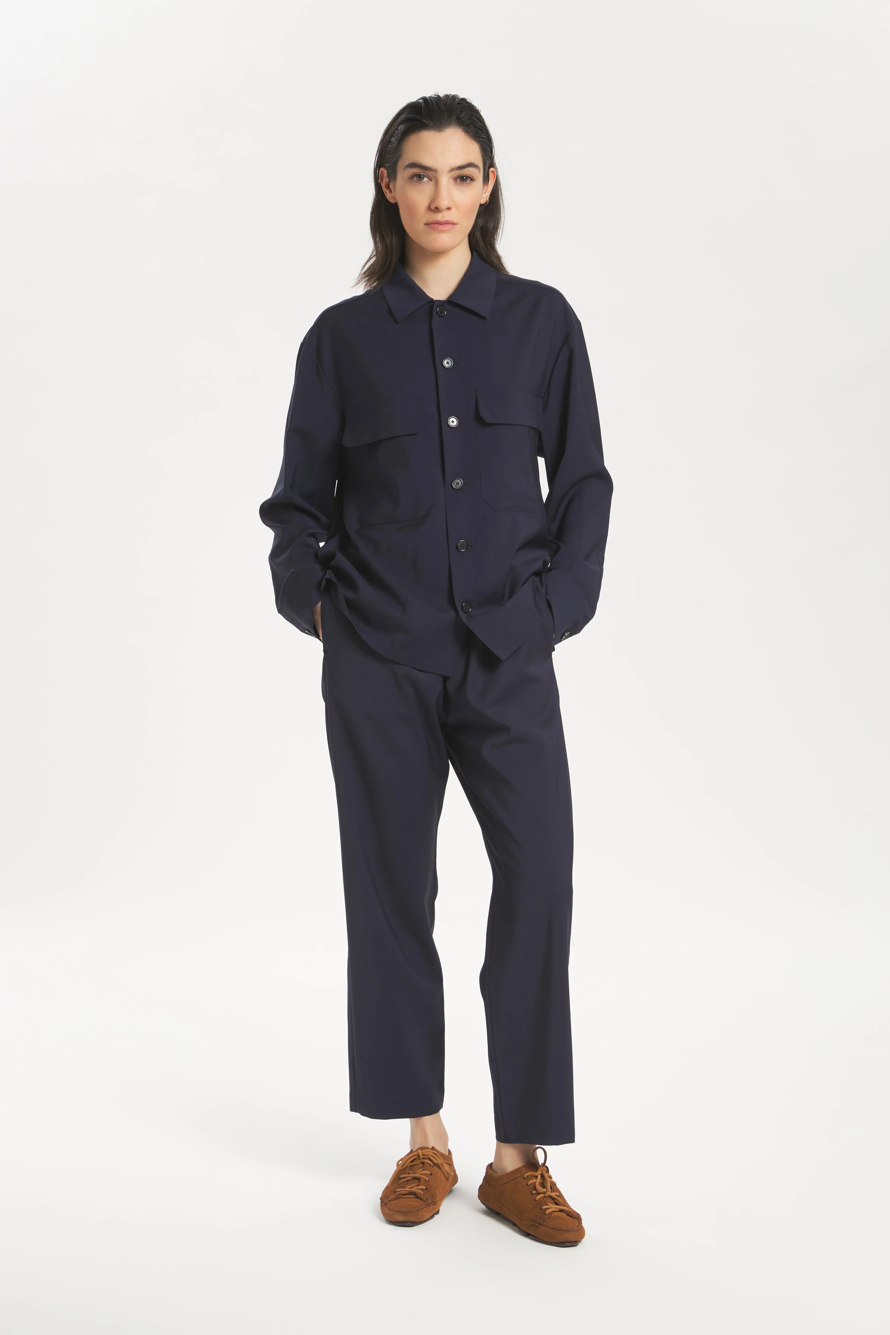 Trousers Alfonso Tropical Navy - Image 2